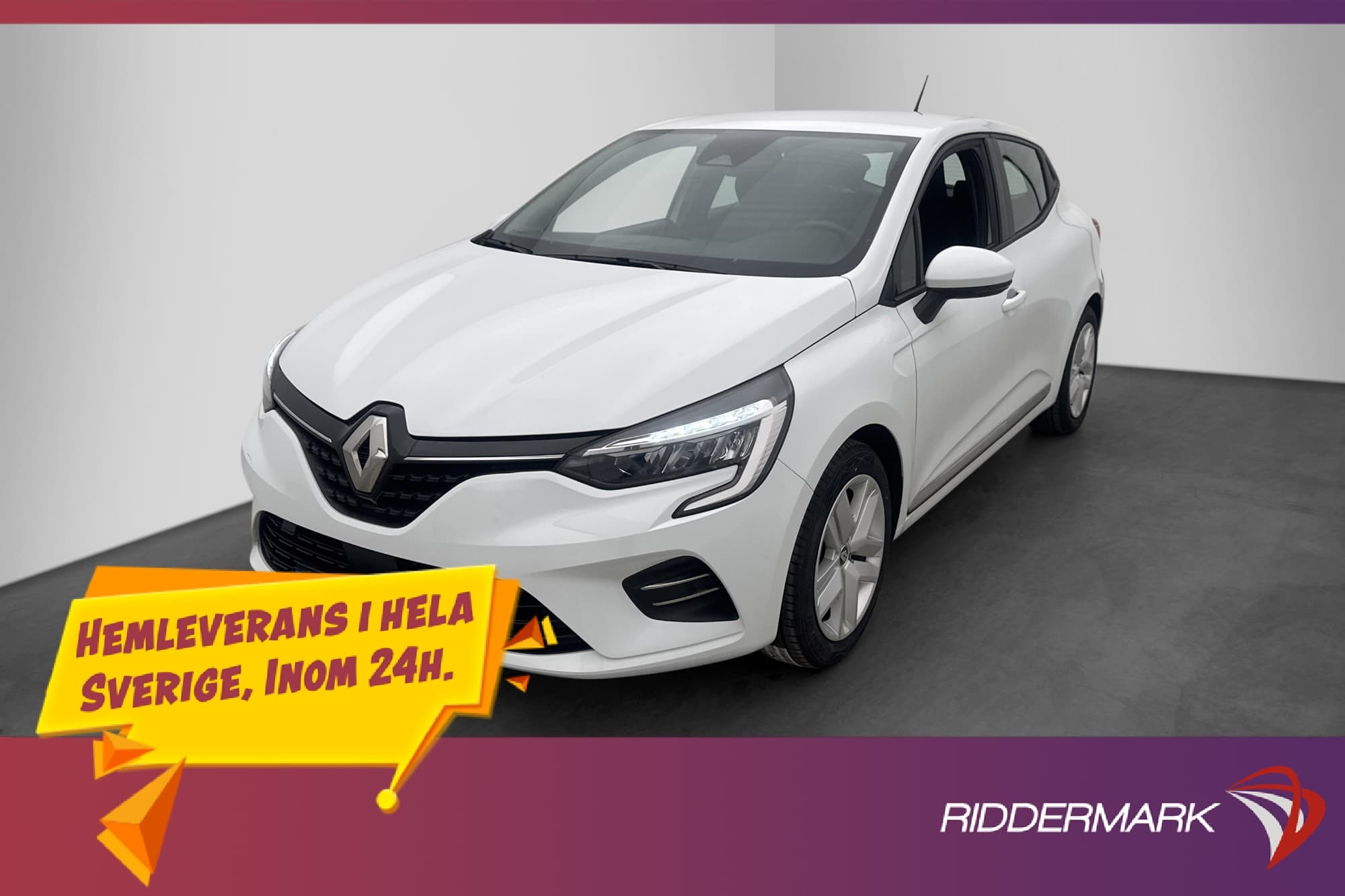 Renault Clio E-TECH Multimode 140hk Zen Sensorer Lane-Assist