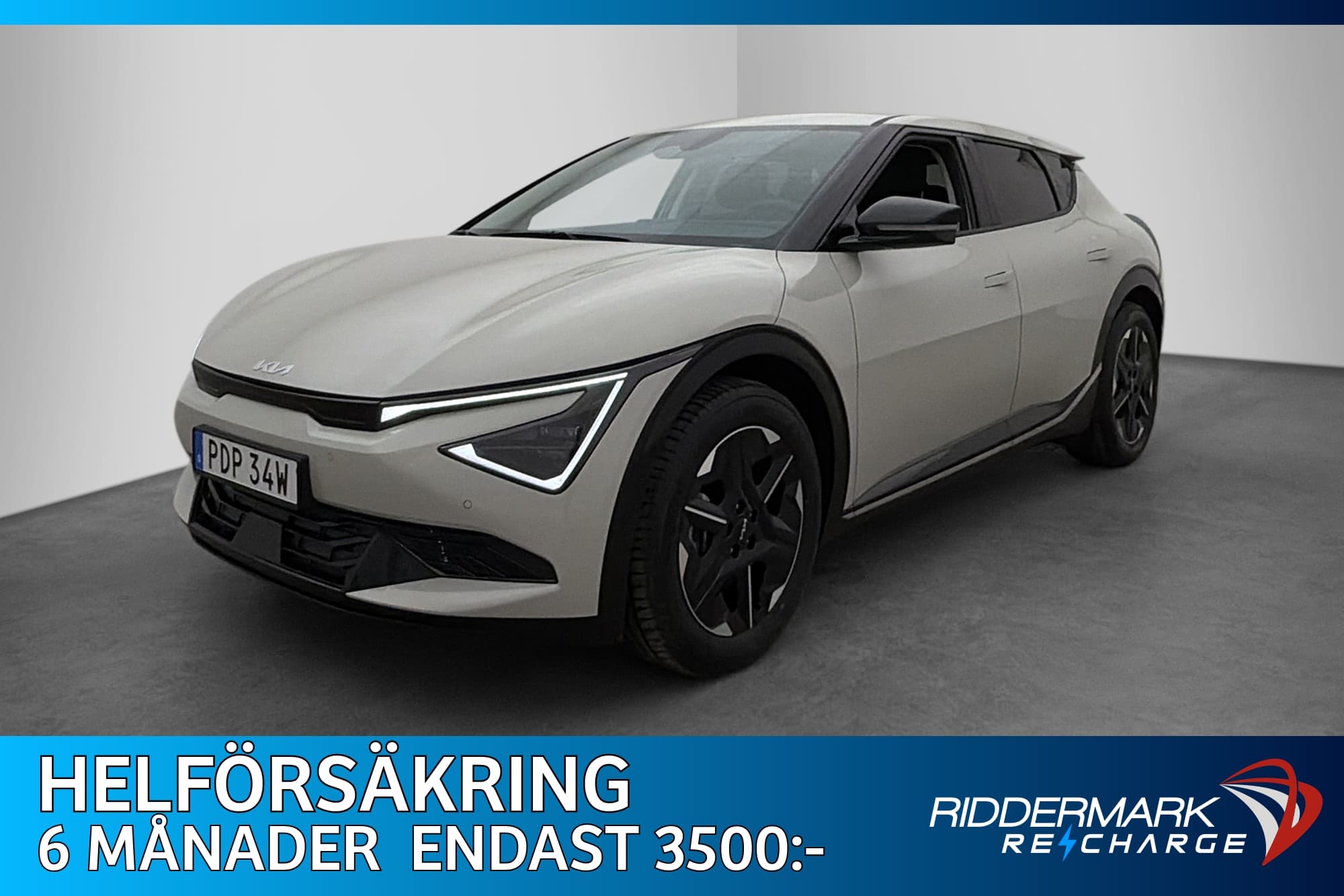 Kia EV6 AWD Long Range 84 kWh AWD Dragkrok Skinn Kamera