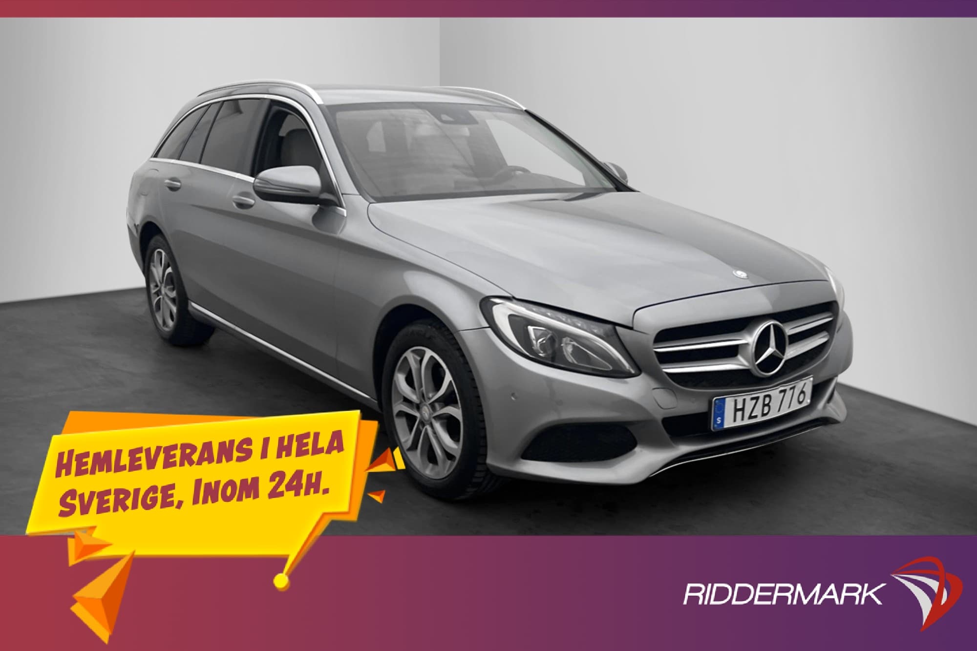 Mercedes-Benz C 220 T d 4M Värmare Burmester Navi Drag