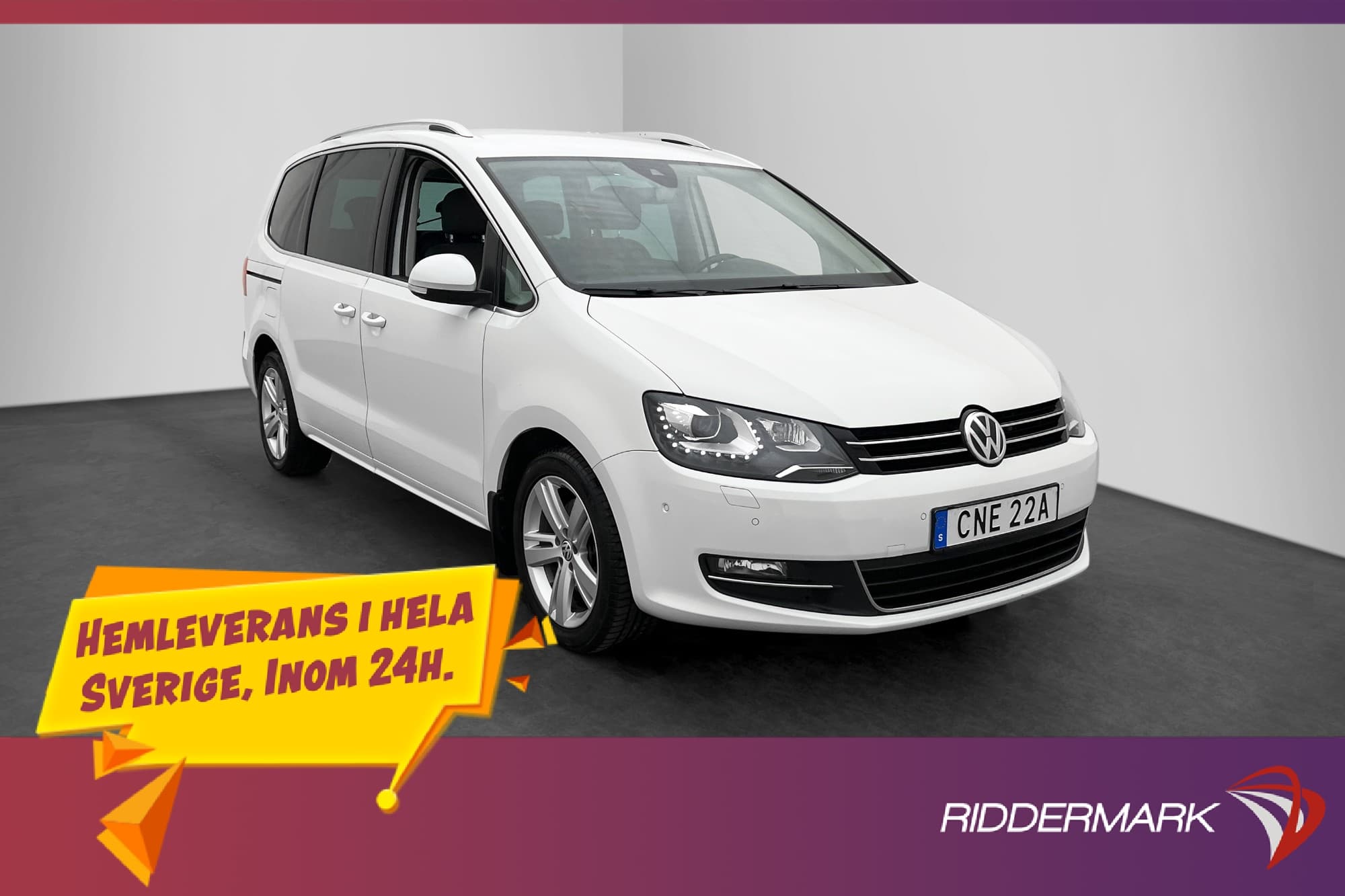 Volkswagen Sharan 2.0 TDI 4M 7-Sits D-Värm Kamera Navi Drag