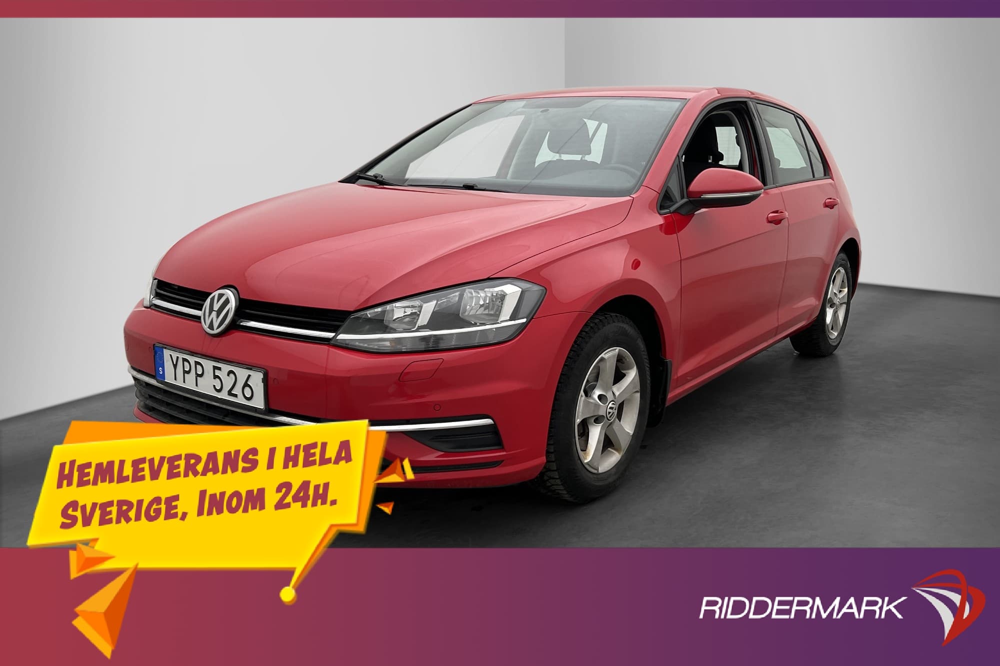 Volkswagen Golf 1.4 TSI MultiFuel Värmare Sensorer CarPlay