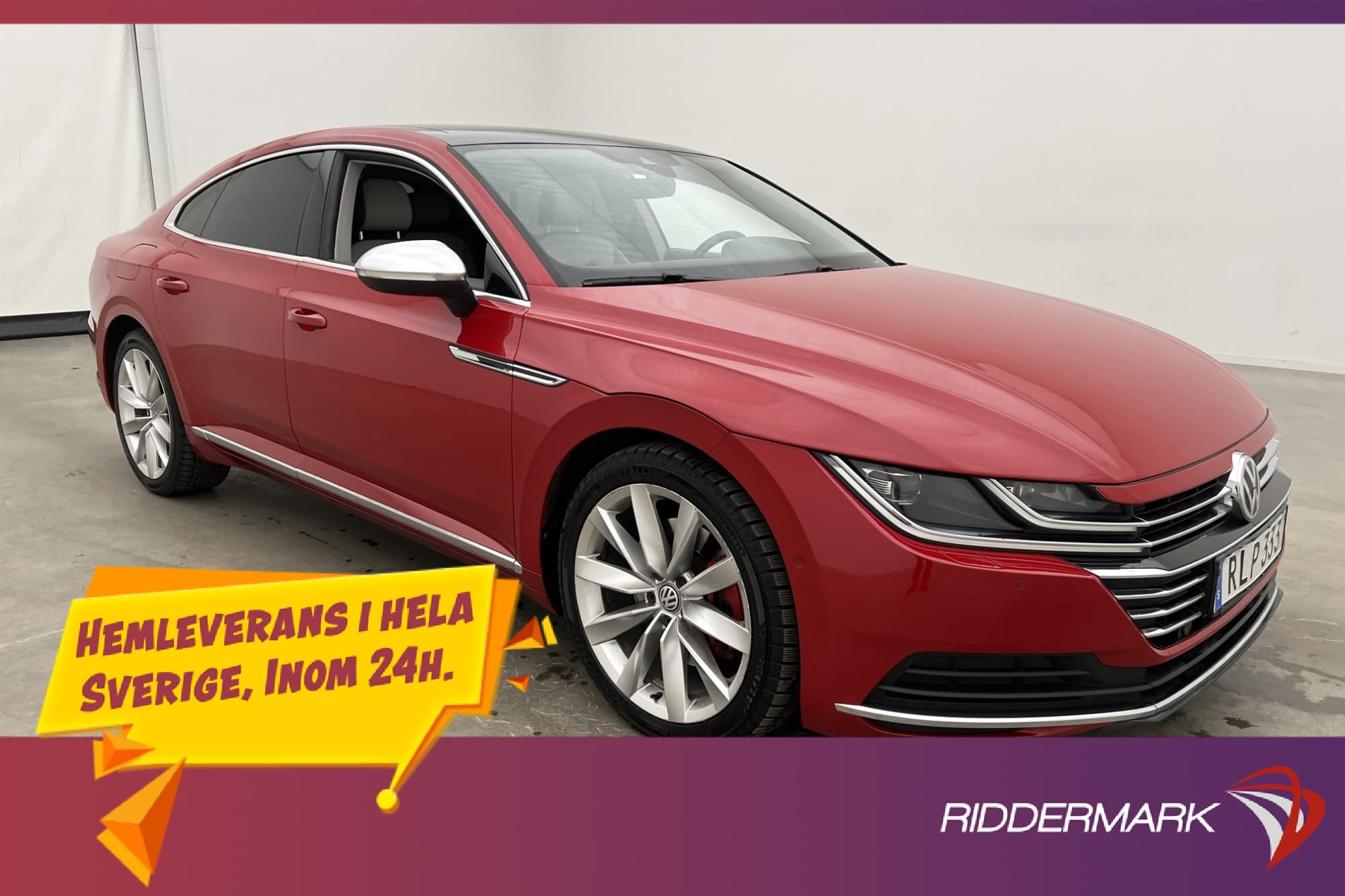 Volkswagen Arteon 2.0 TDI 4M GTS Pano Läder Kamera Navi Drag