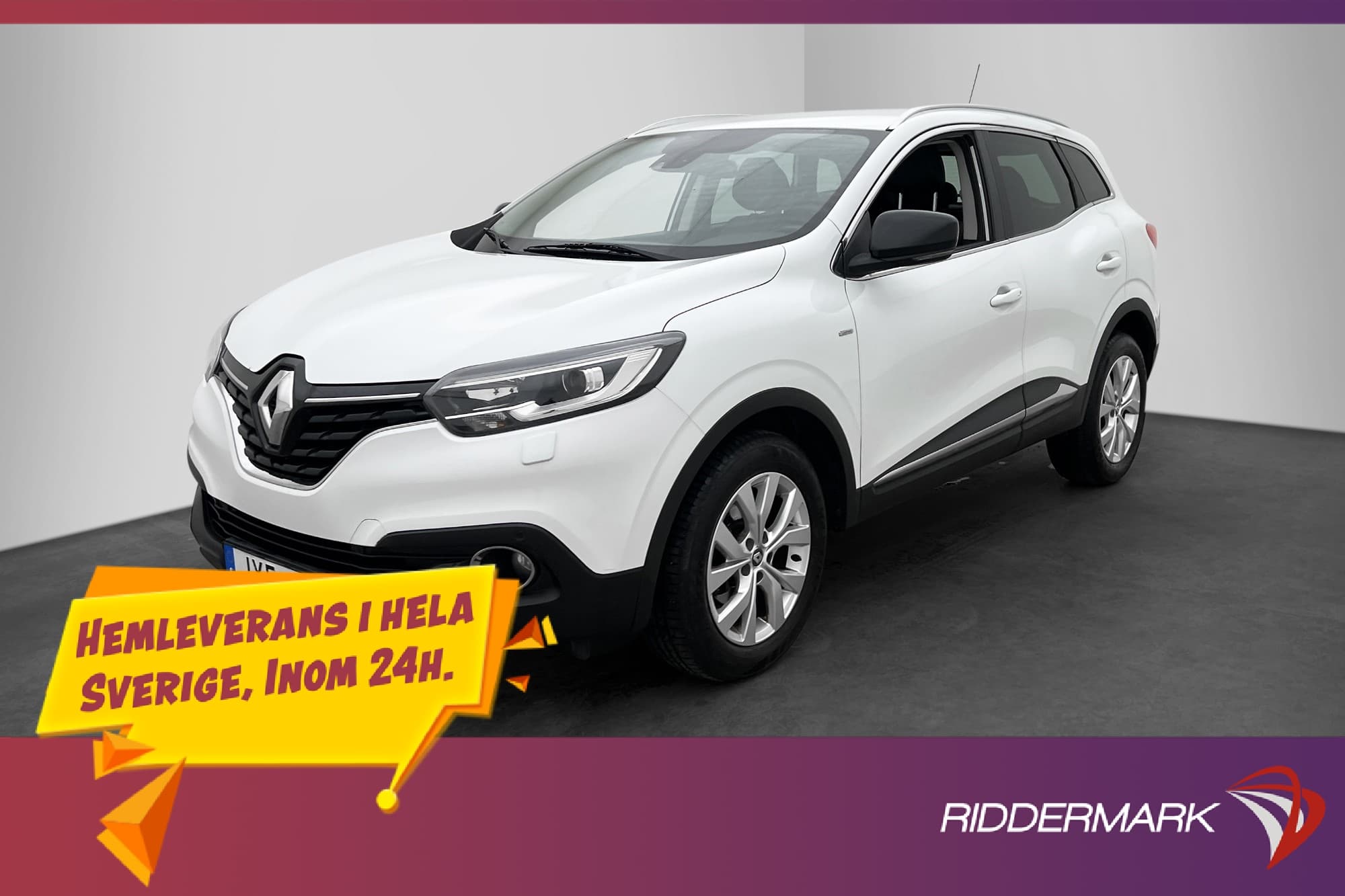 Renault Kadjar 1.2 TCe 130hk LIMITED Kamera Navi Keyless