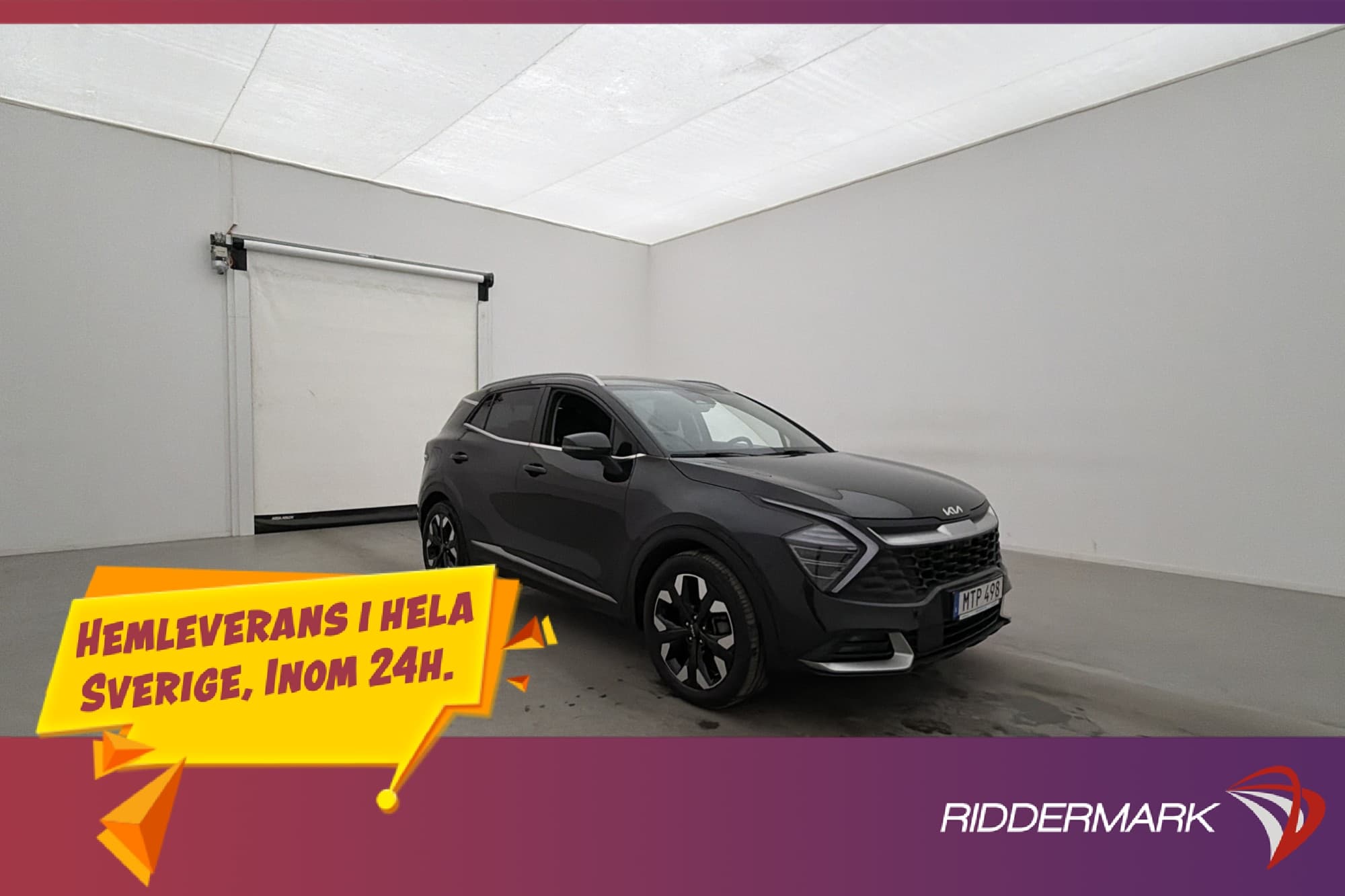 Kia Sportage PHEV AWD 265hk 360° CarPlay Navi Rattvärme