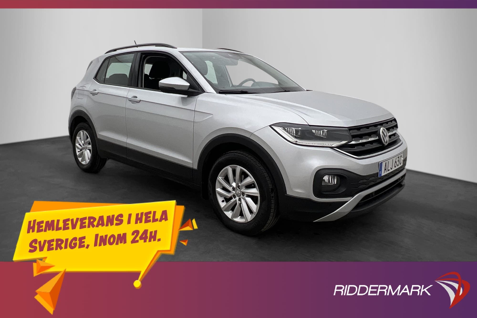 Volkswagen T-Cross 1.6 TDI 95hk M-Värm Kamera Navi Adaptiv