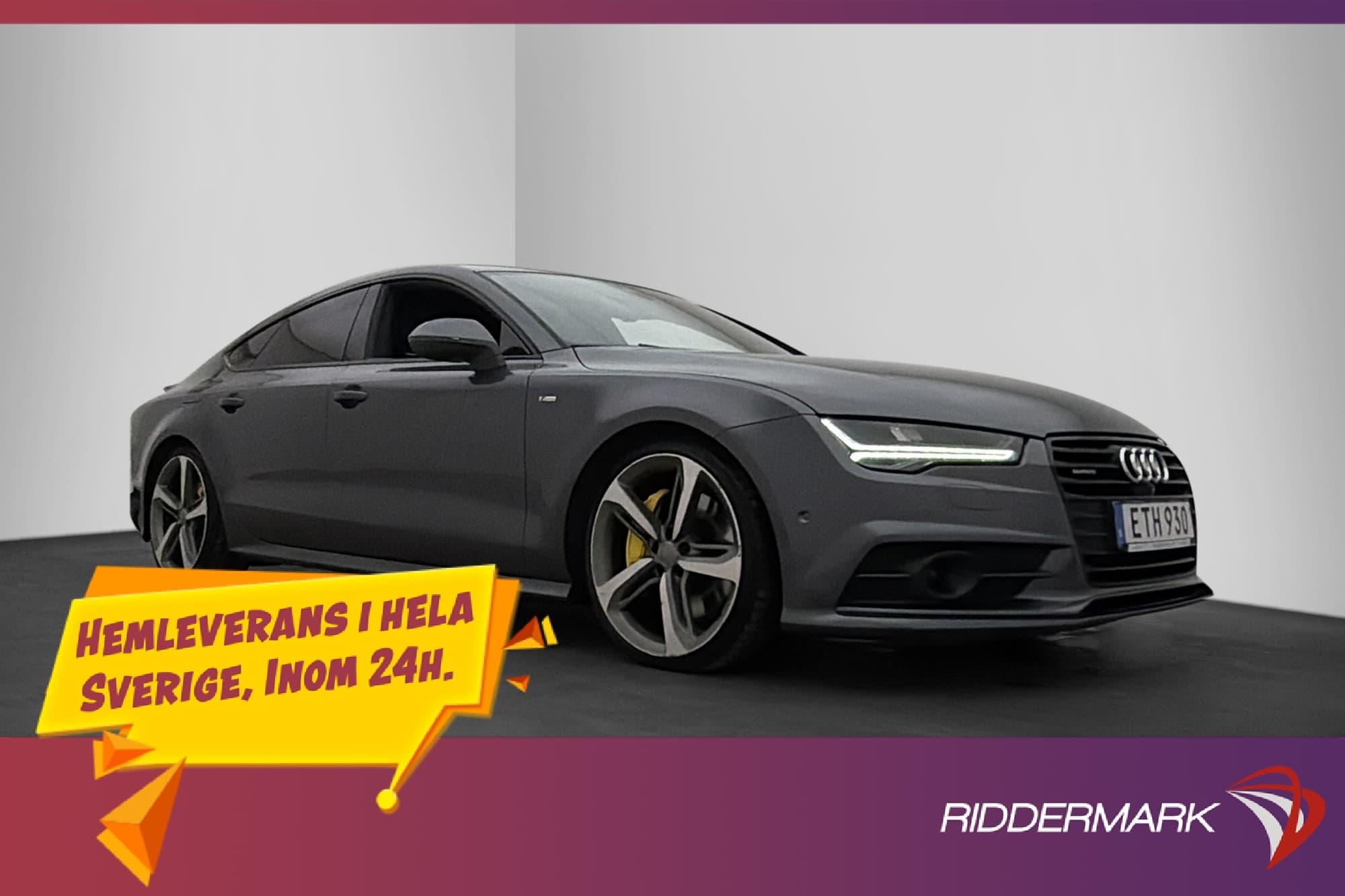 Audi A7 Sportback 3.0 TDI V6 Q S Line BOSE Värmare Drag Bkam