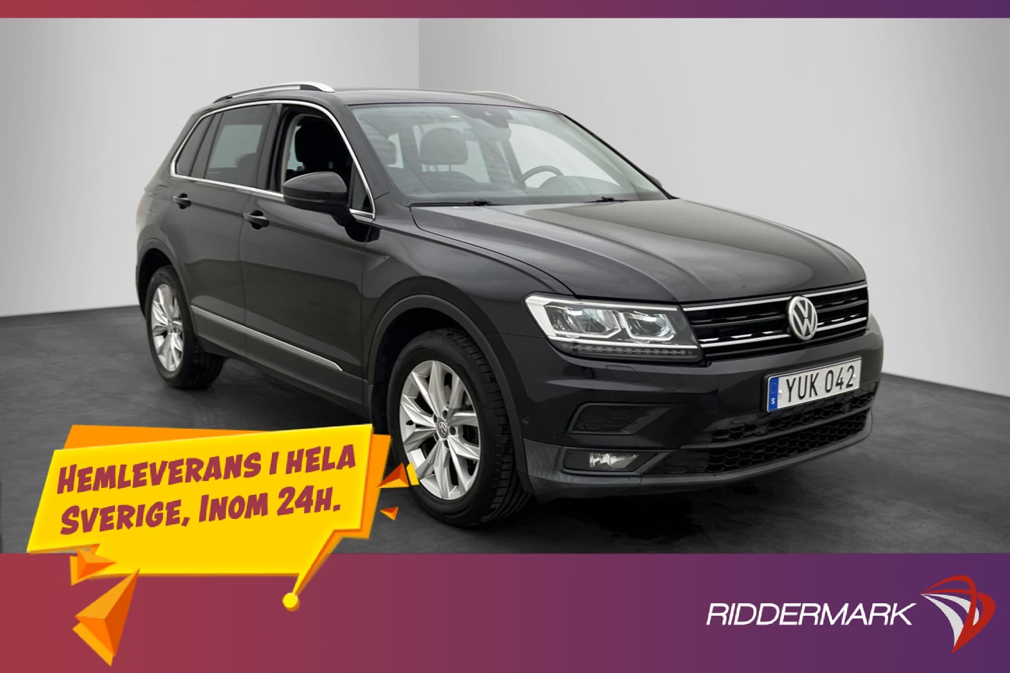 Volkswagen Tiguan 1.4 TSI Värmare Kamera CarPlay Dragkrok