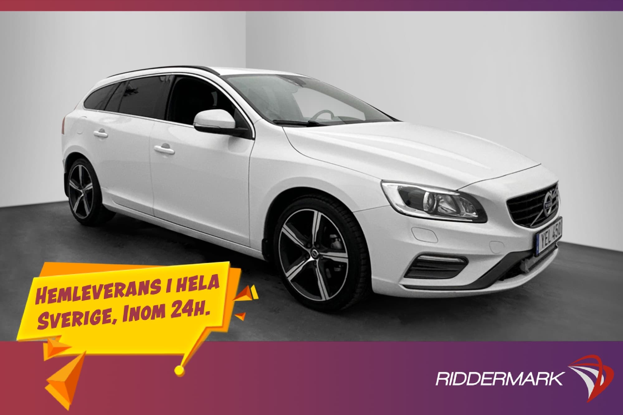 Volvo V60 D3 150hk R Design D-Värmare Dragkrok Rattvärme