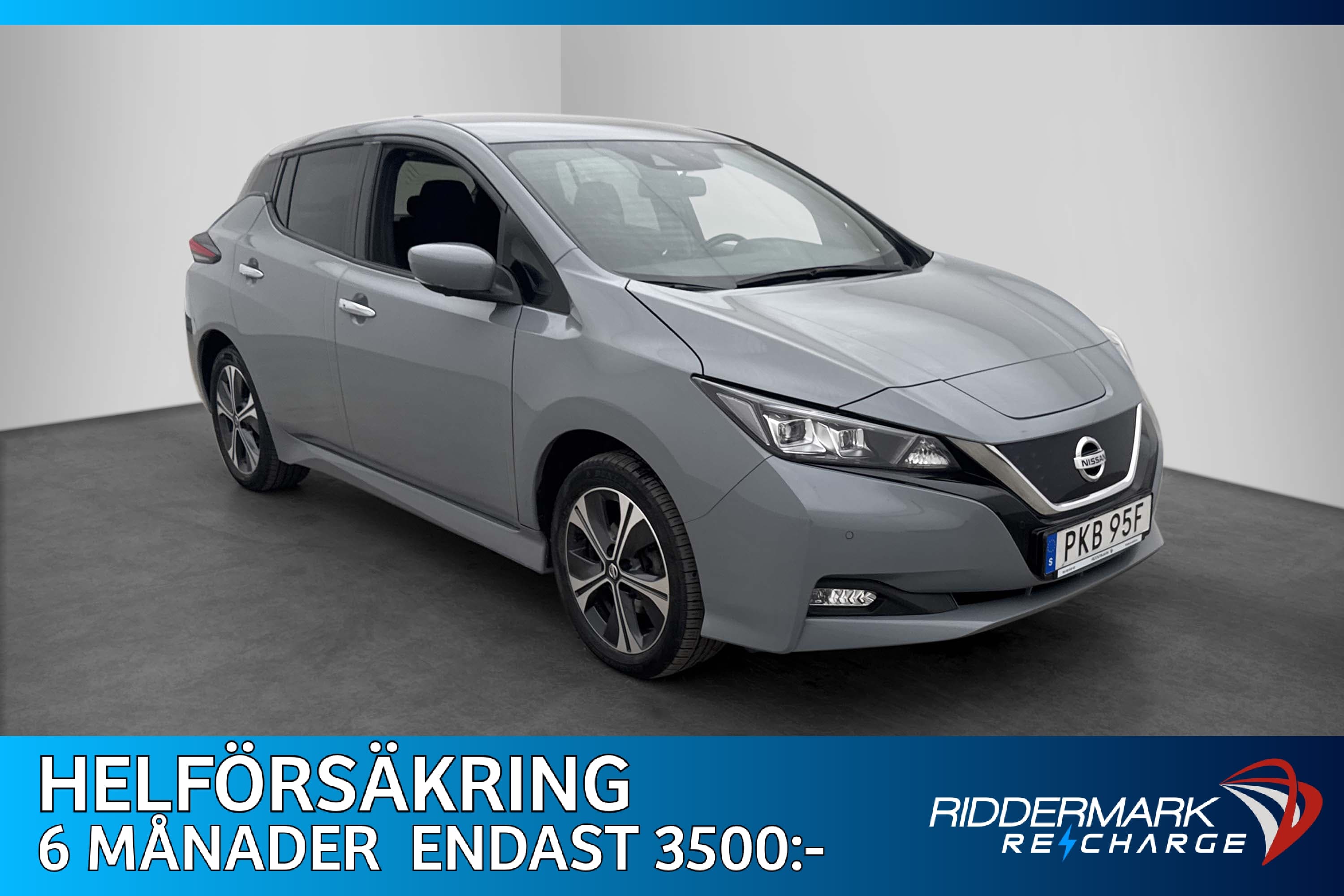 Nissan Leaf e+ 62 kWh N-Connecta Värmare Rattvärme 360° Navi