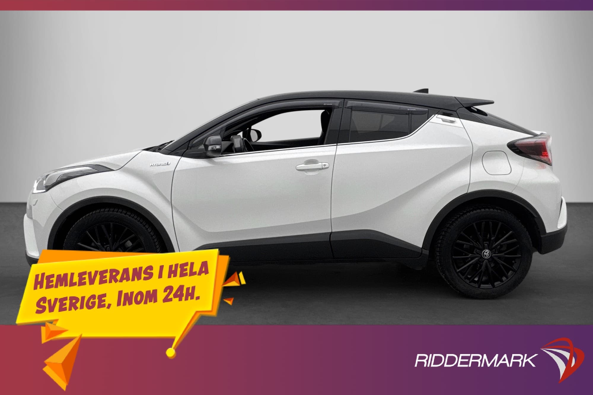 Toyota C-HR X-Edition 122hk JBL Döda Vinkel-vanare B-Kamera
