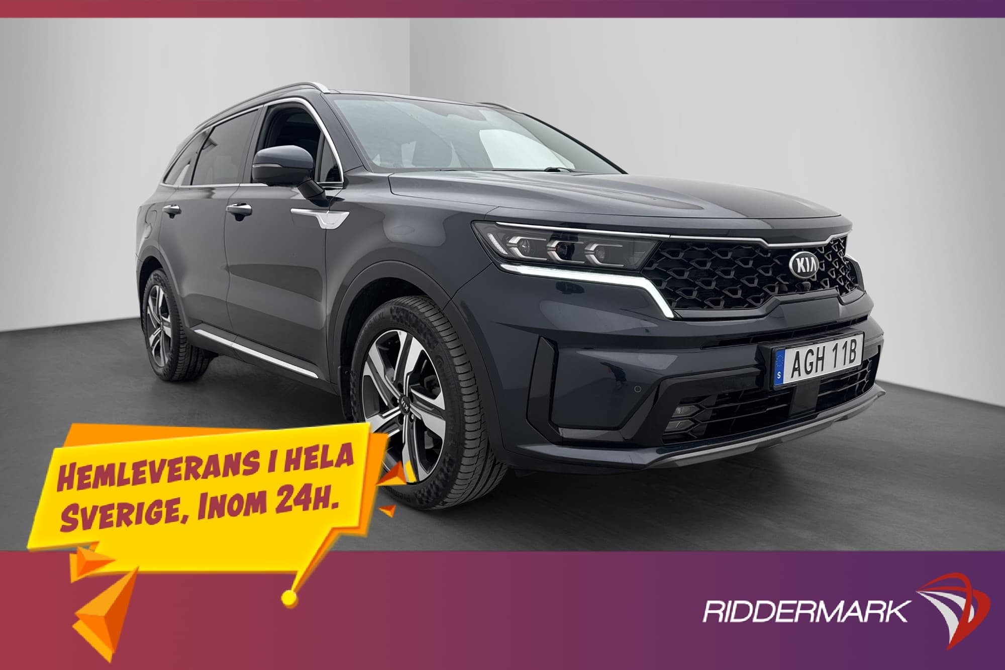 Kia Sorento PHEV 265hk Advance Plus 7-Sits 360° BOSE Pano