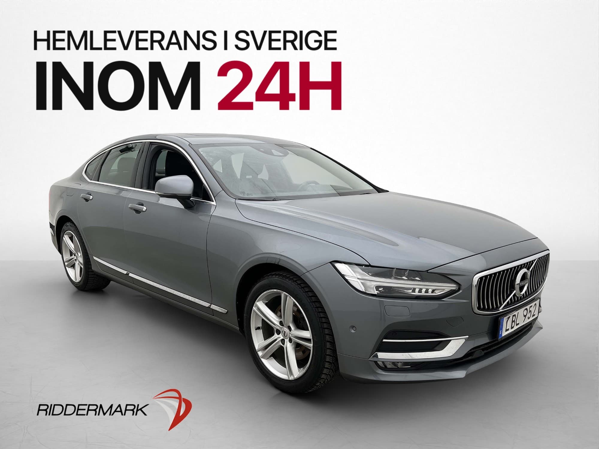 Volvo S90 D4 AWD 190hk Inscription Värmare Rattvärme VOC Nav