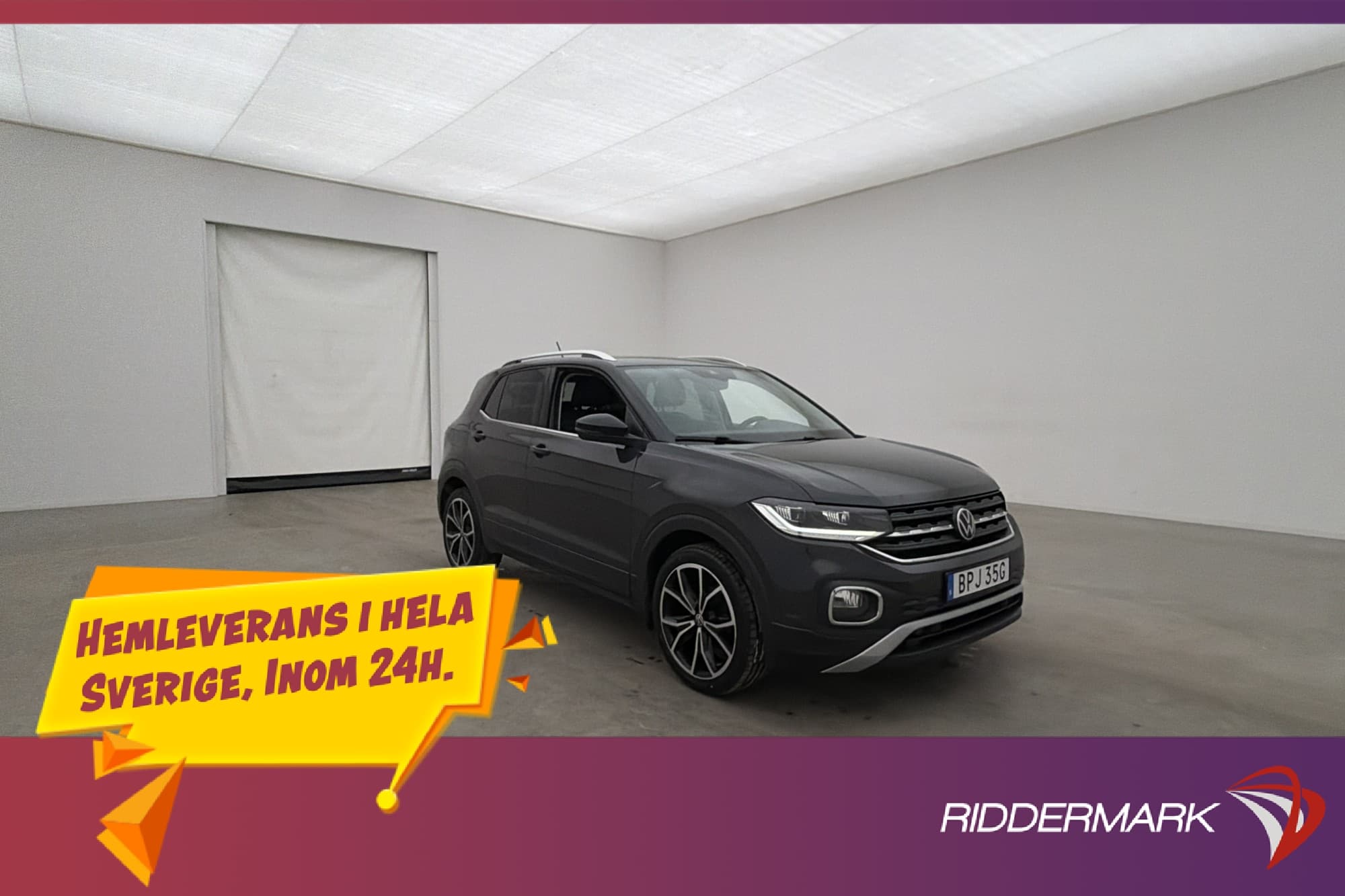 Volkswagen T-CROSS 1.0 TSI 116hk M-Värm Bluetooth Halvskinn