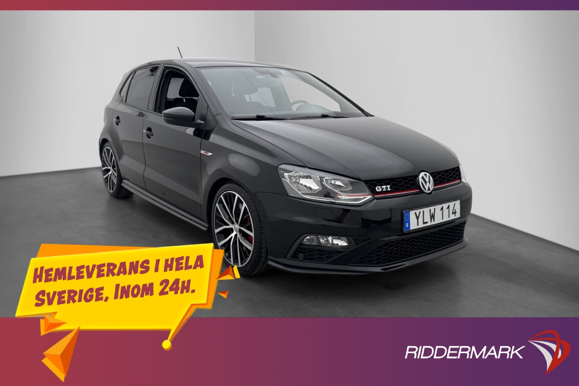 Volkswagen Polo GTI 1.8 TSI M-Värmare Sportstolar 192hk