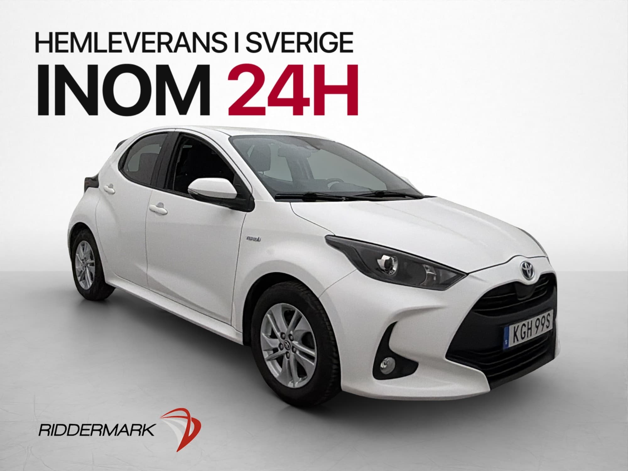 Toyota Yaris Hybrid Active Kamera Adaptiv-F En-Brukare MOMS