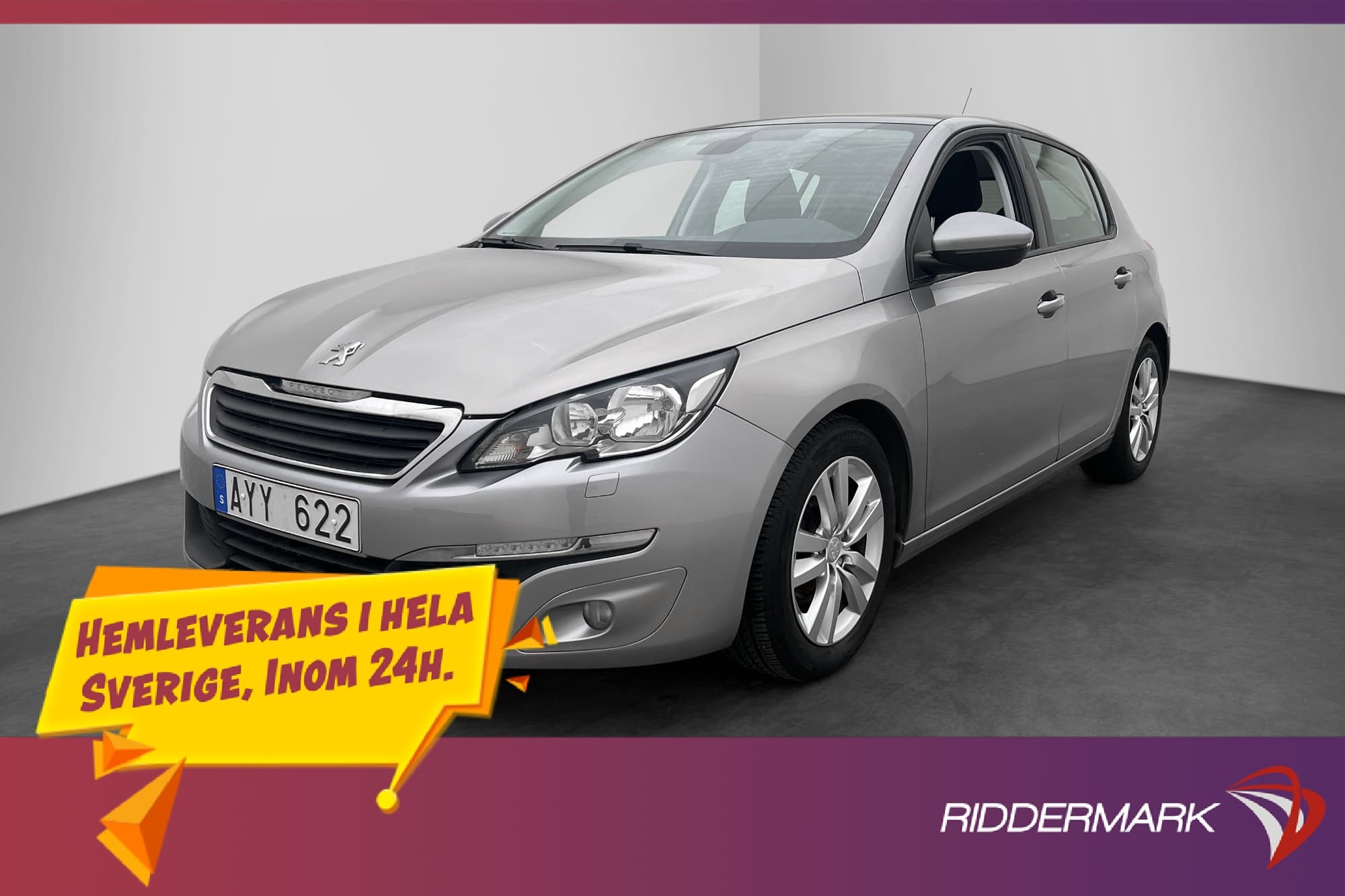 Peugeot 308 1.6 e-HDi 116hk Active Pano P-Sensorer Farthåll