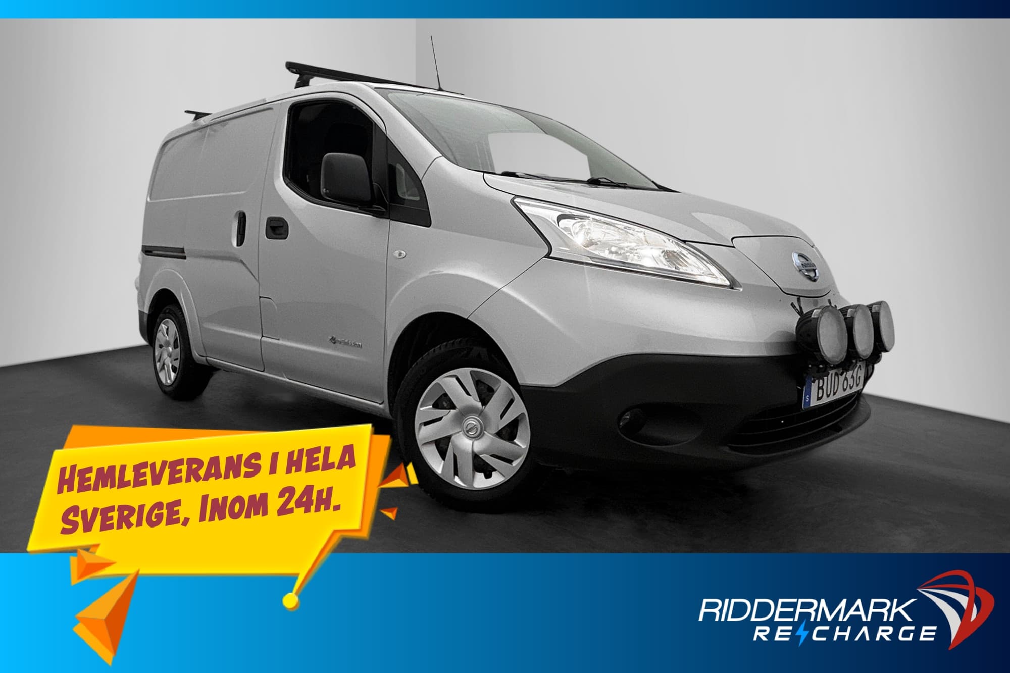 Nissan NV200 40 kWh Dragkrok Takräcke B-Kamera 1-Brukare