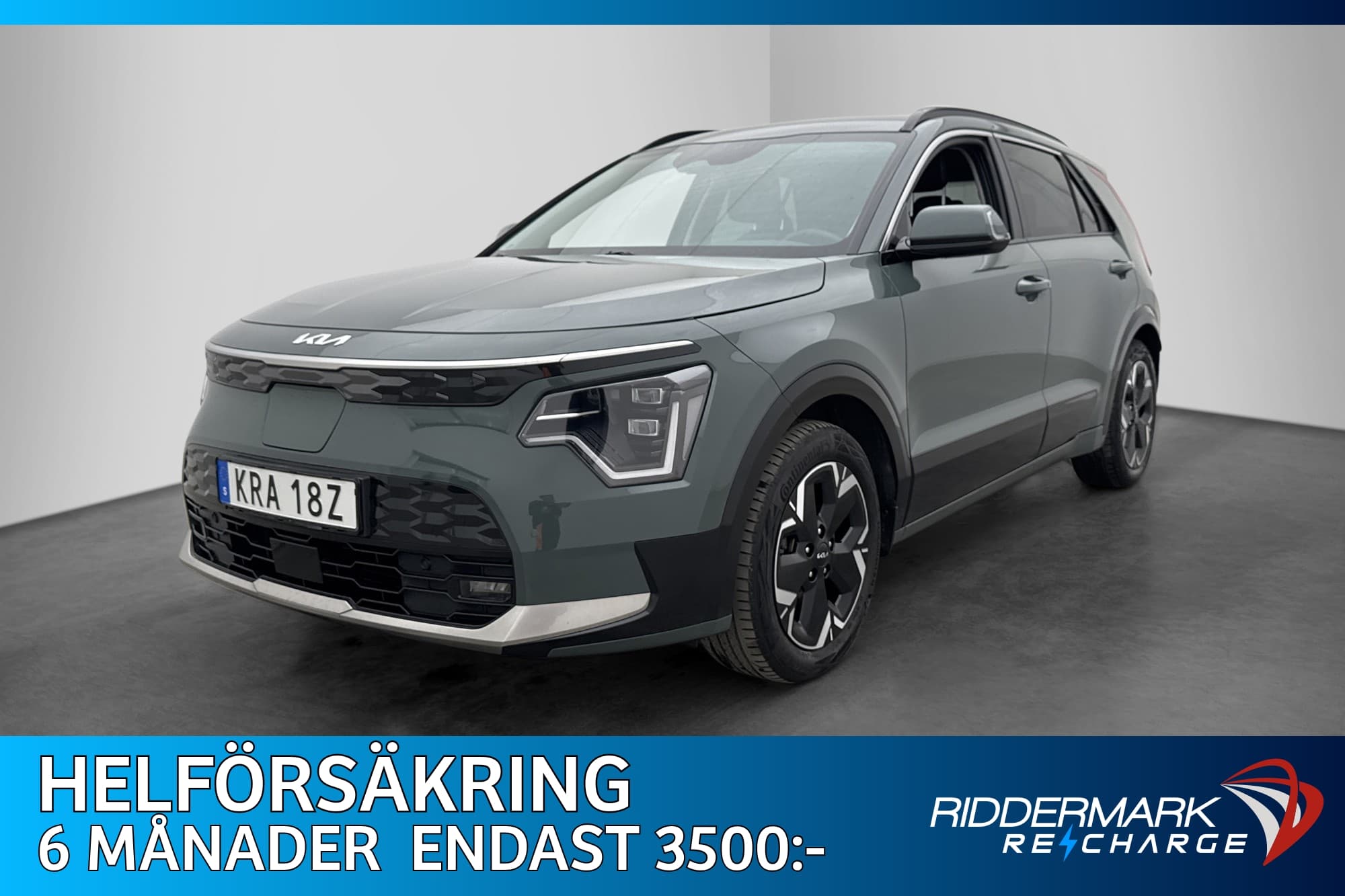 Kia Niro EV 204hk Advance H/K Dragkrok Kamera Skinn CarPlay