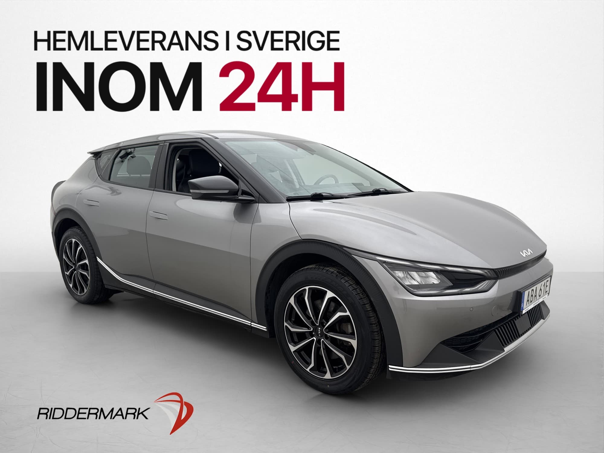 Kia EV6 77.4 kWh 228hk Moms B-Kamera Navi Carplay 1 Brukare