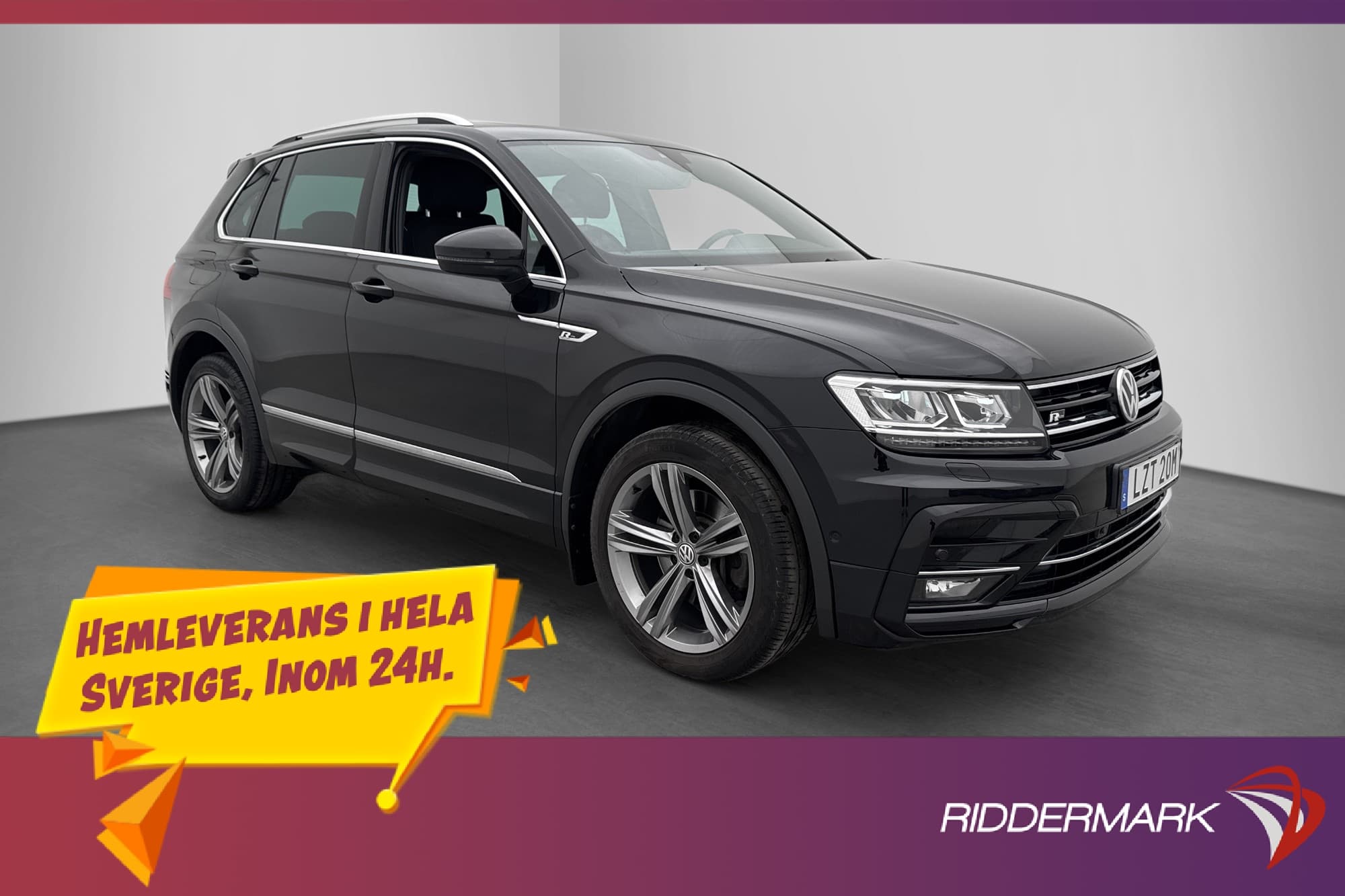 Volkswagen Tiguan 2.0 TSI 190hk 4M R-Line Pano Värmare Drag