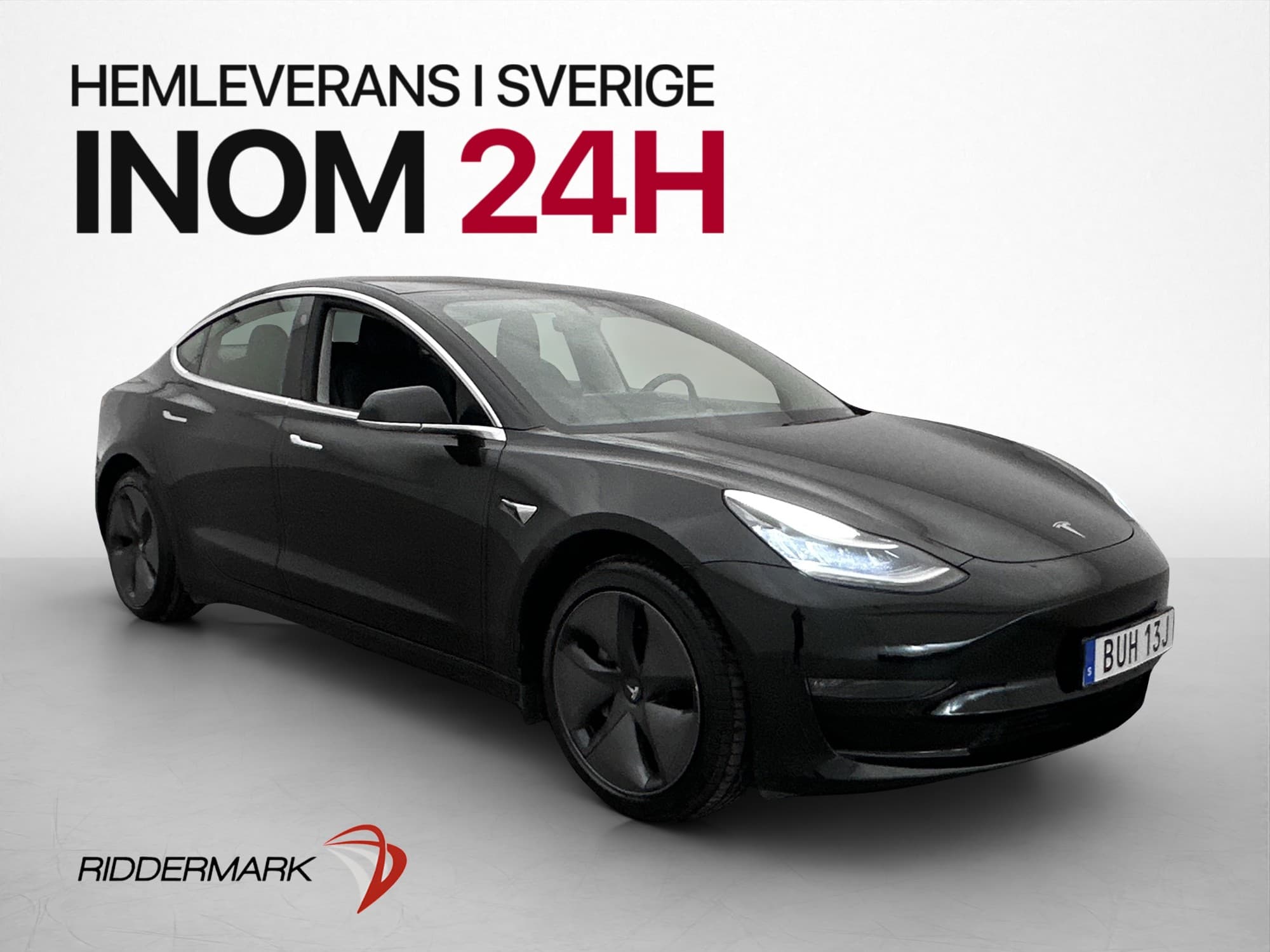 Tesla Model 3 Long Range AWD Uppgraderad-AP Dragkrok