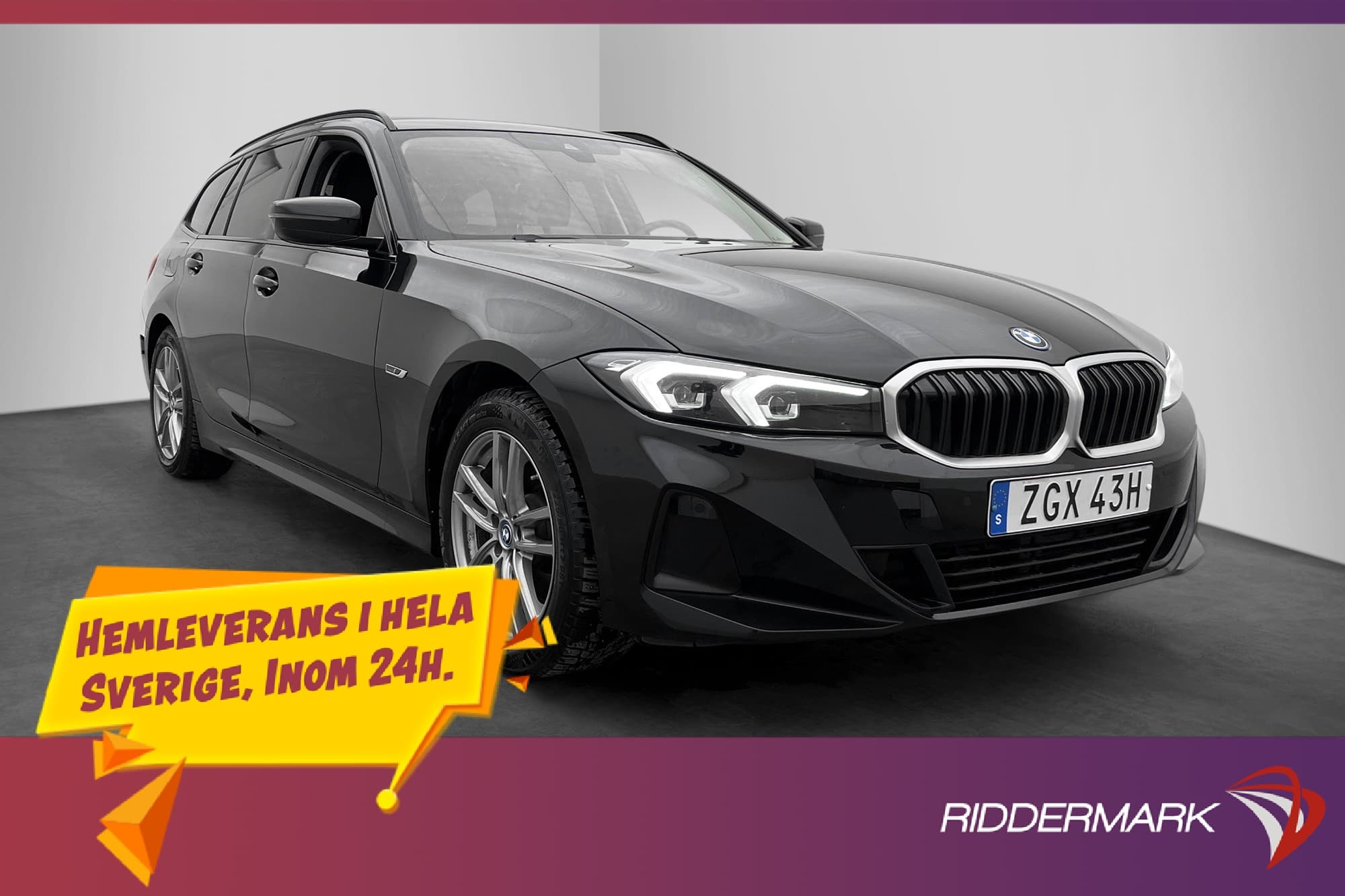 BMW 330e 292hk xDrive Touring Widescreen Drag Navi CarPlay