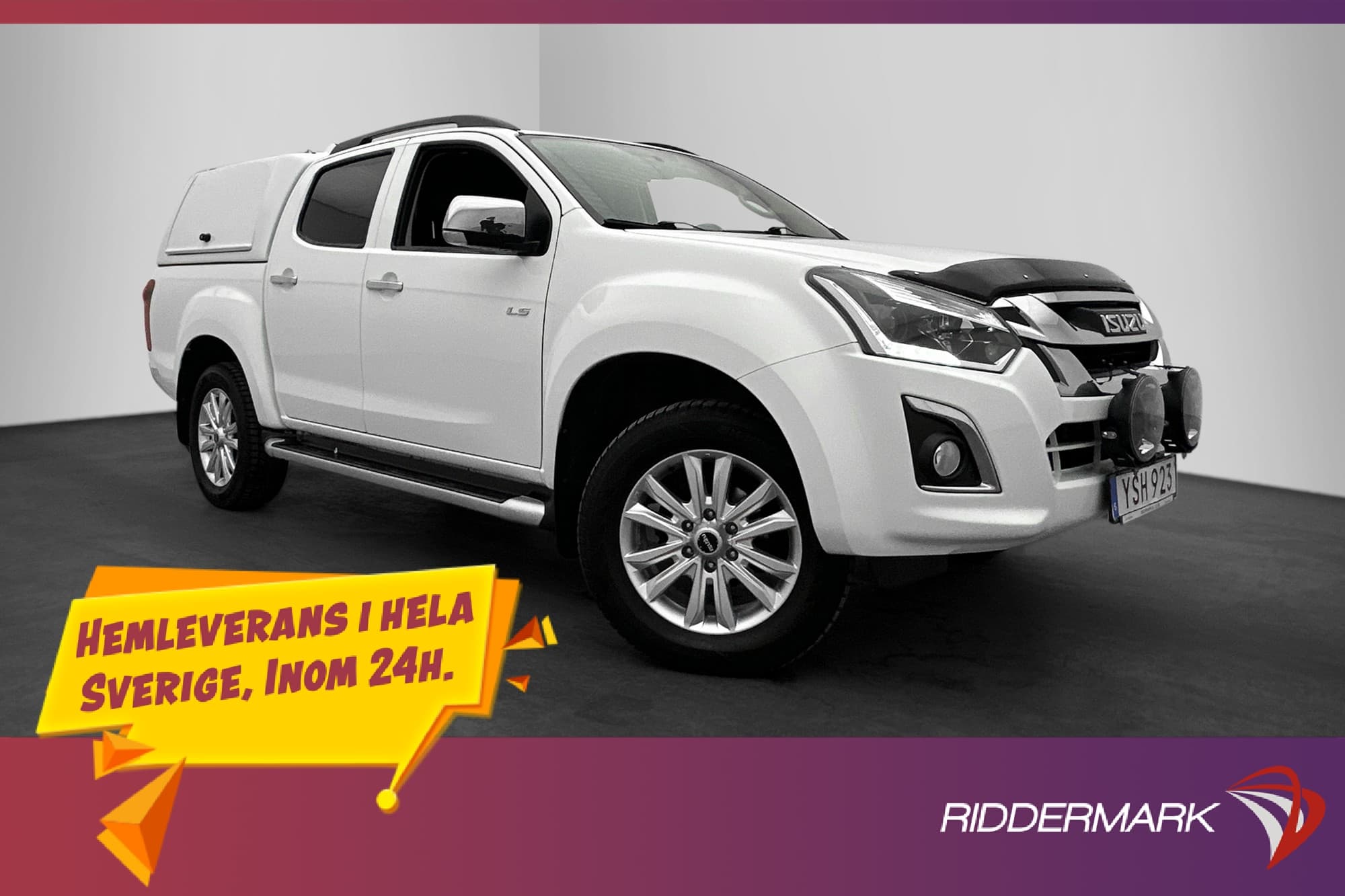 Isuzu D-Max Craftsman 1.9 4WD Värmare Drag Kamera Skinn Moms