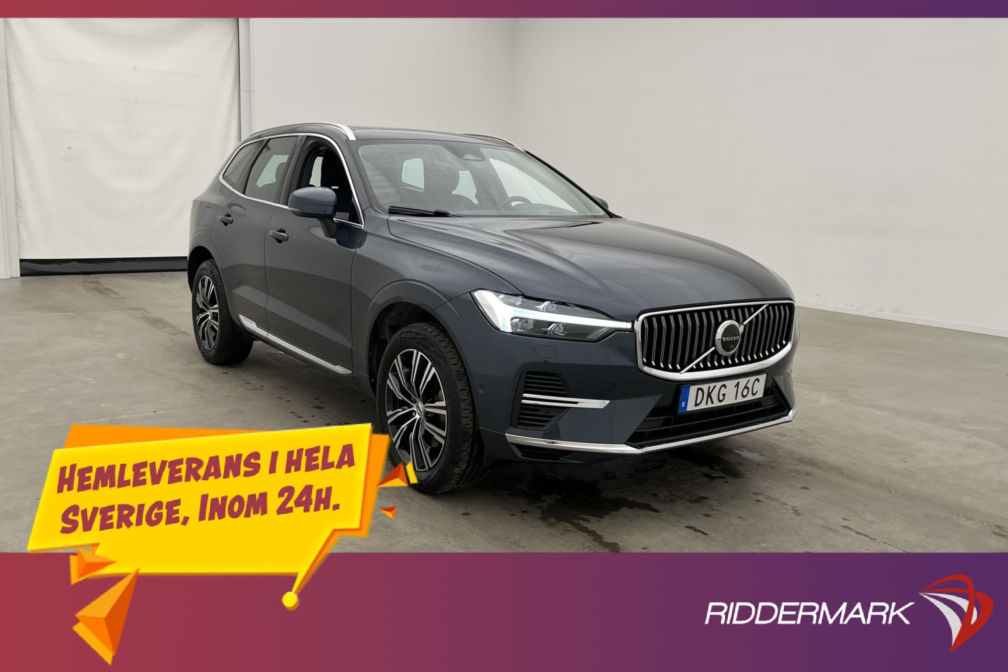 Volvo XC60 Recharge T8 AWD 456hk Inscription Pano HUD Skinn