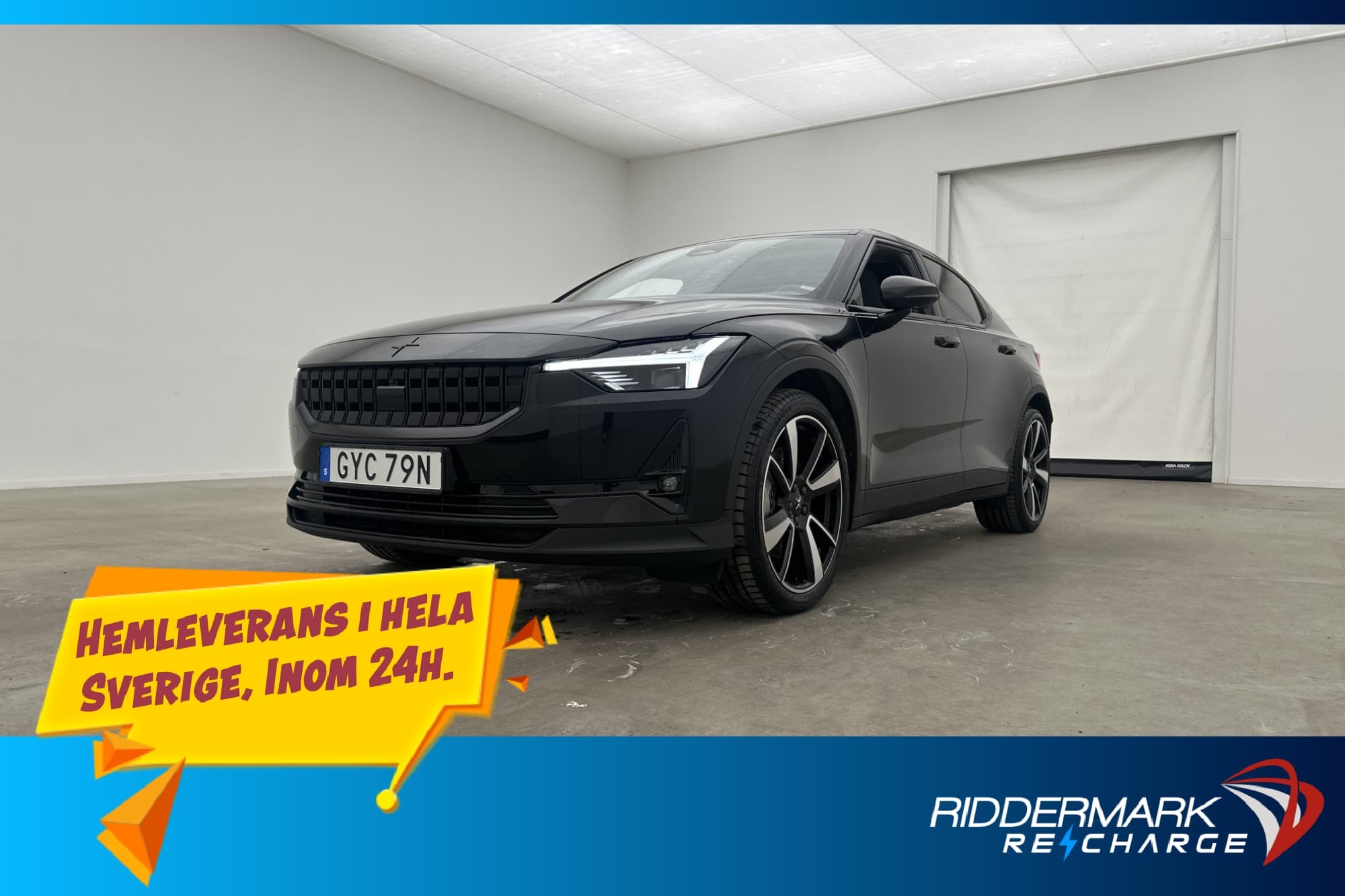 Polestar 2 Long Range Dual Motor Plus Pilot Värm Pano Drag