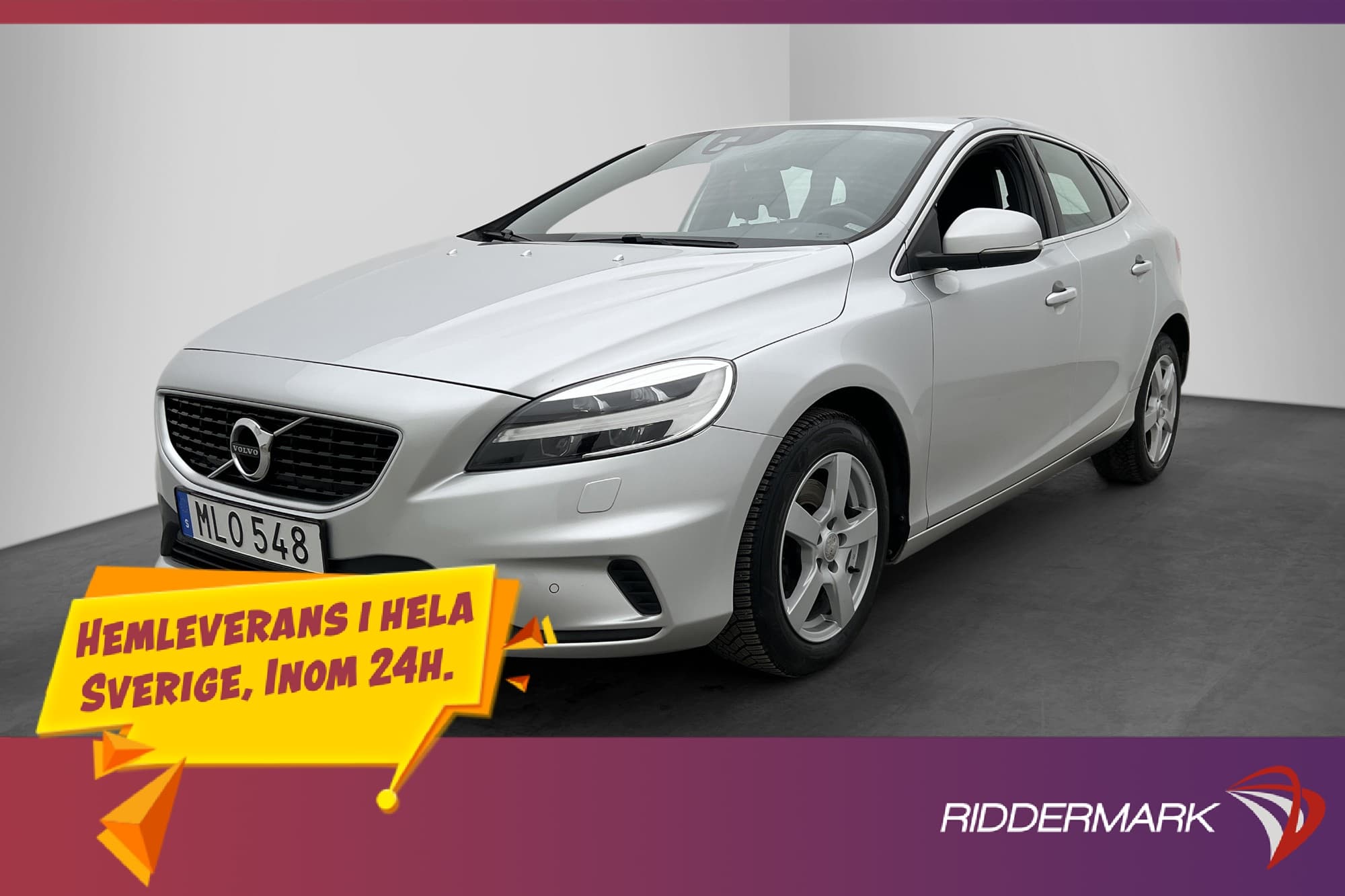 Volvo V40 D3 R-Design VOC Värmare P-Sensorer Halvskinn