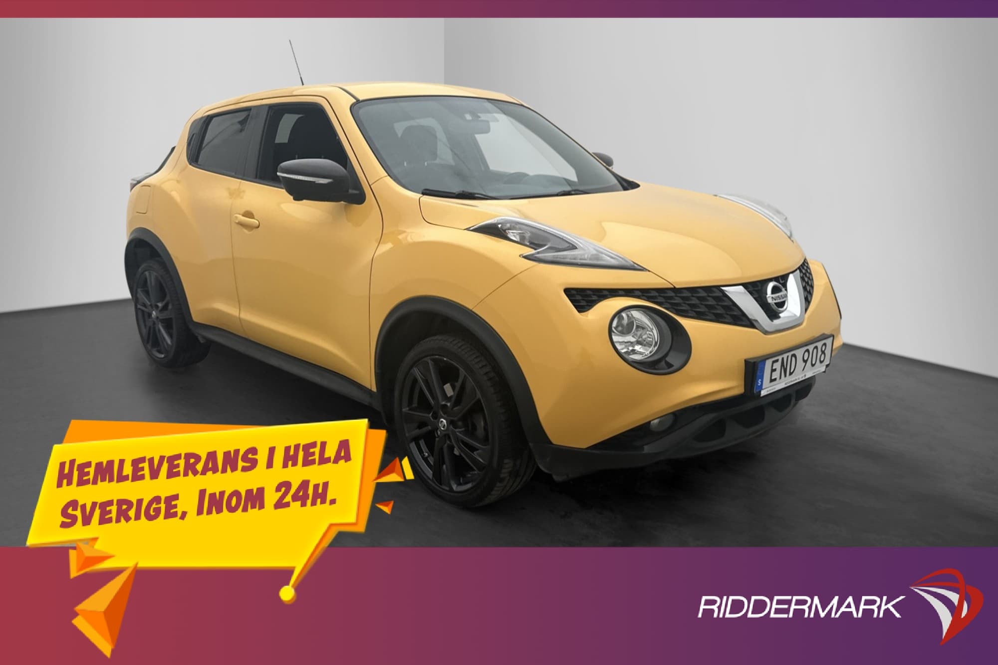 Nissan Juke 1.2 115hk Acenta 360° Navigation Farthållare