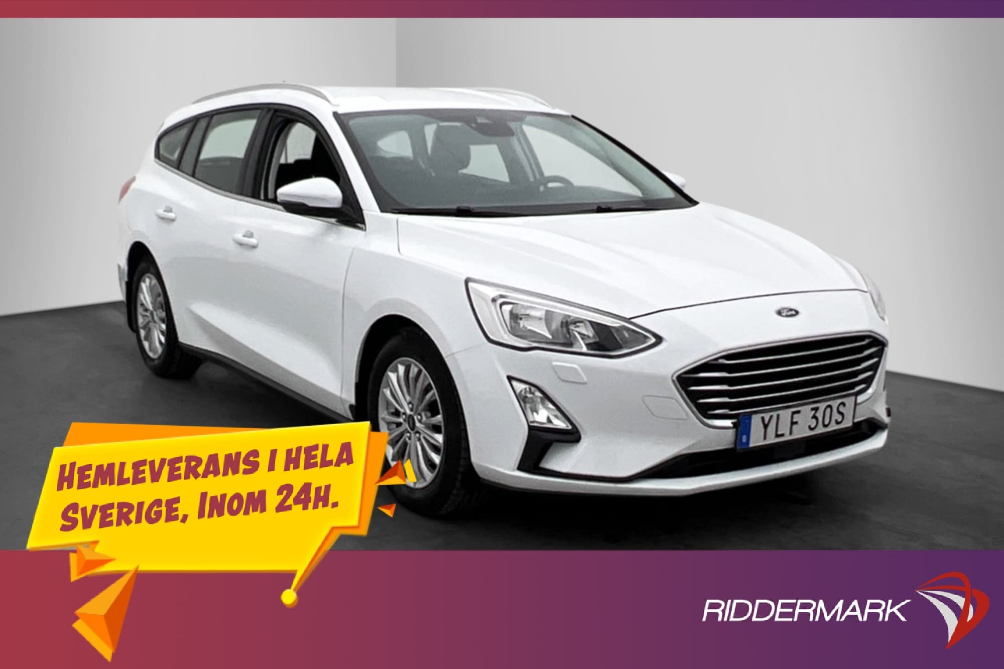 Ford Focus 1.5 EcoBlue 120hk Titanium M-Värm CarPlay Keyless