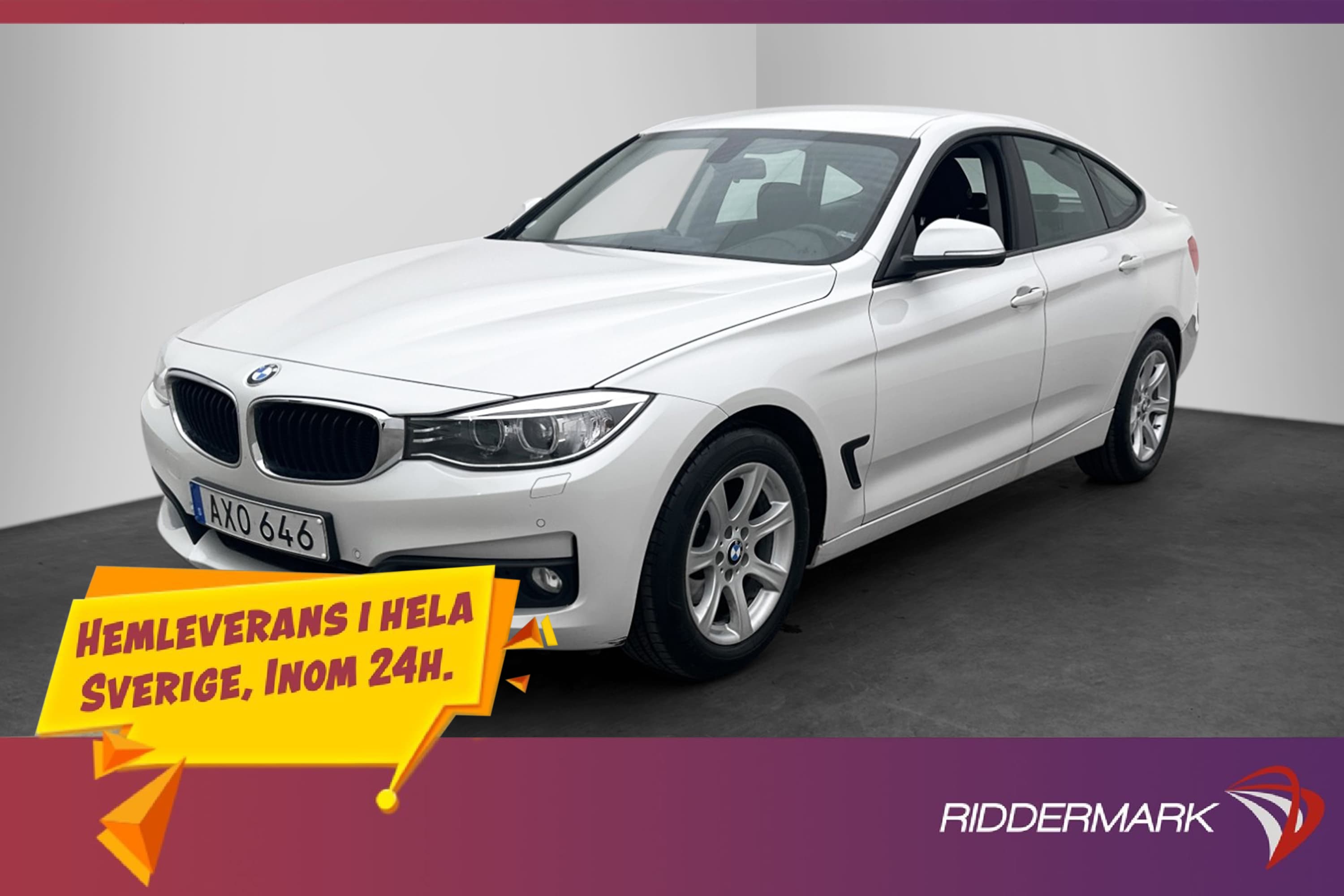 BMW 320 d xDrive Gran Turismo 184hk Drag Sensorer En-Brukare