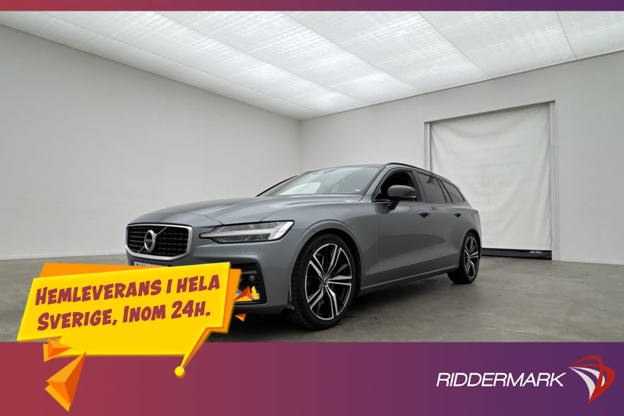 Volvo V60 T5 250hk R-Design VOC Värmare Pano H/K HUD 360°