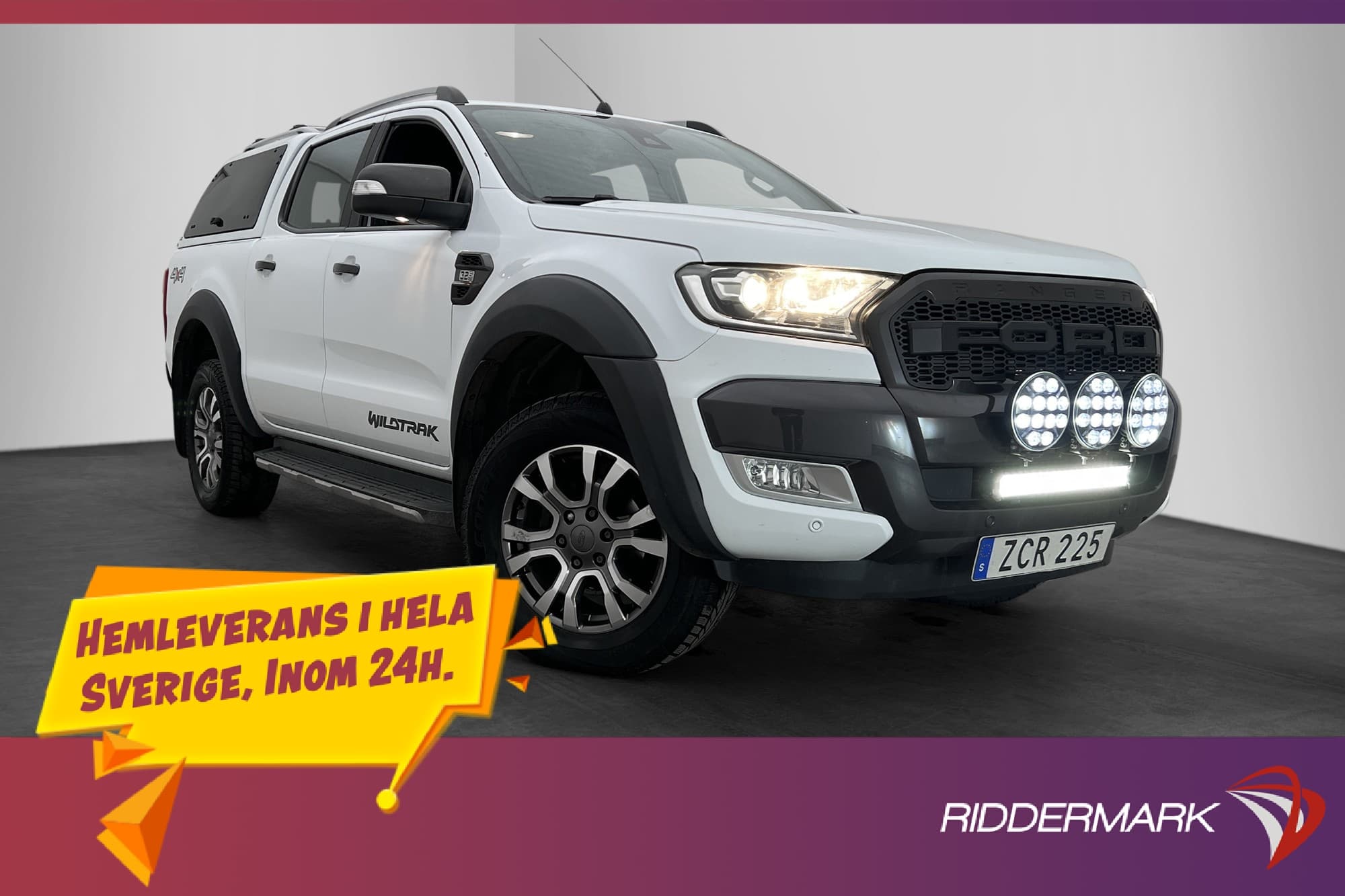 Ford ranger Wildtrak 3.2 4x4 Värmare Drag Diff CARPLAY Kåpa