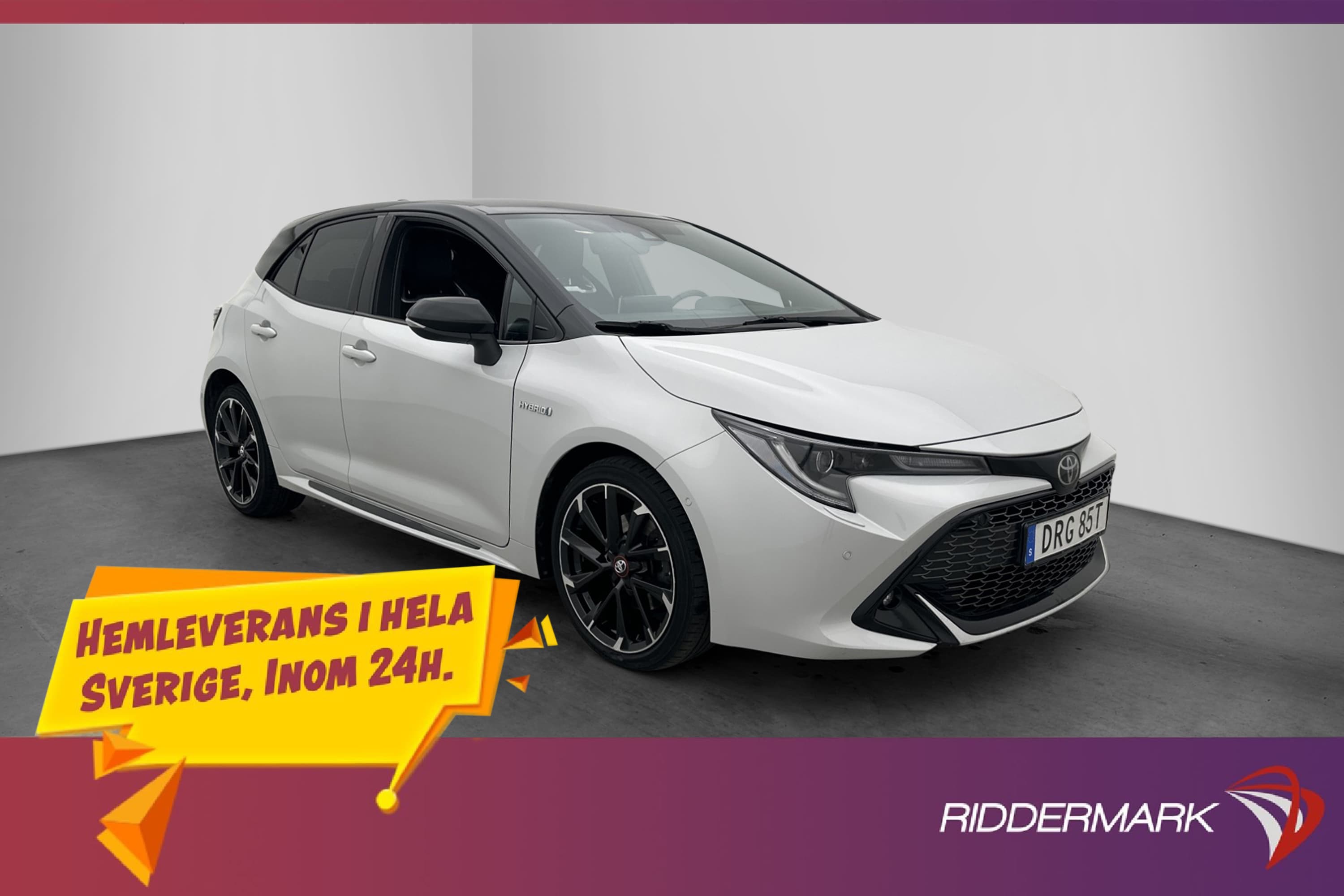 Toyota Corolla Hybrid 184hk GR Sport Head-up Kamera Navi