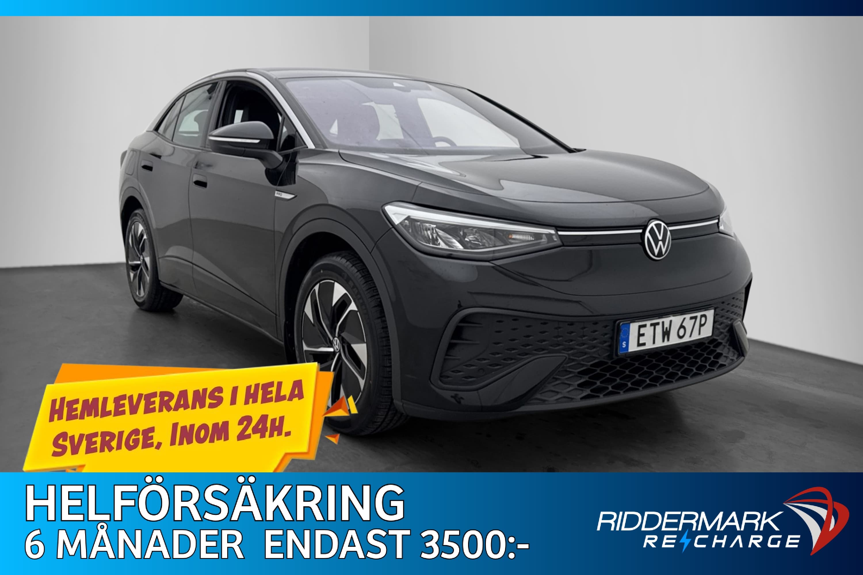 Volkswagen ID.5 Pro Performance 204hk Navi CarPlay MOMS