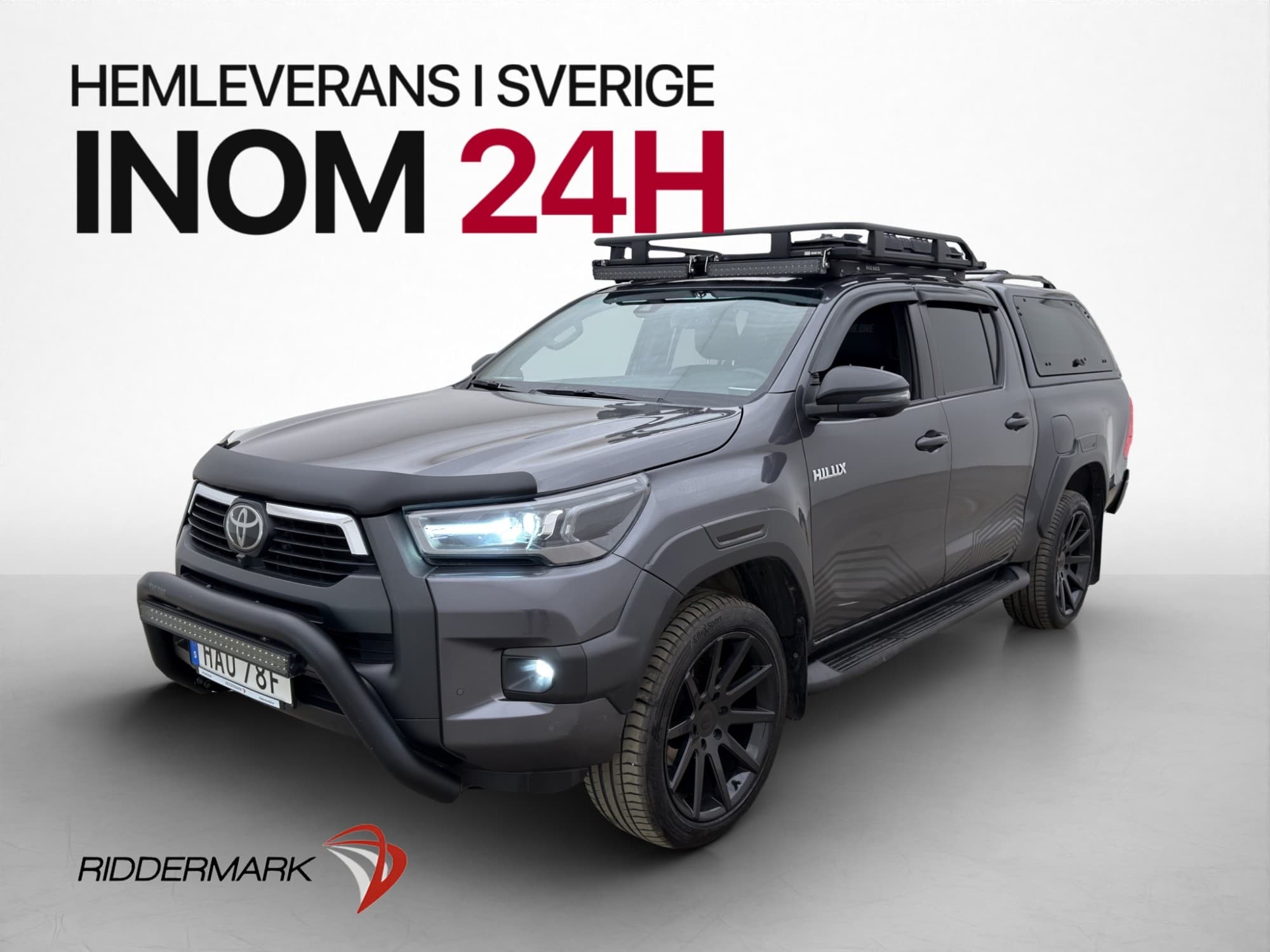 Toyota Hilux Invincible 2.8 4WD Dragkrok JBL Diff Kåpa MOMS