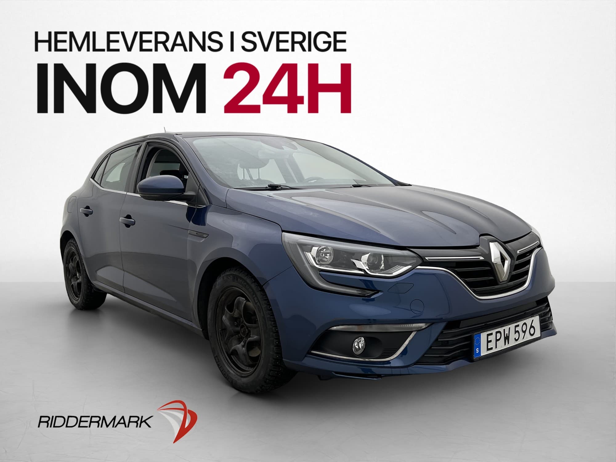 Renault Mégane TCe 132hk Energy Navi Farthållare Bluetooth