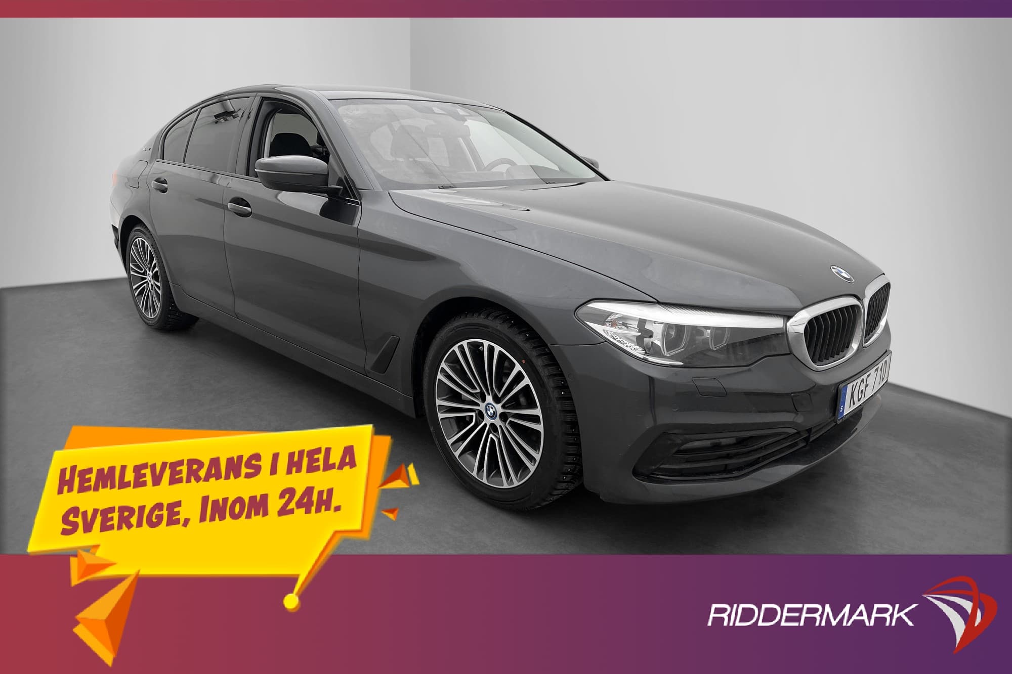 BMW 530e Sport line Kamera Navi P-Sensorer Ambient Rattvärme