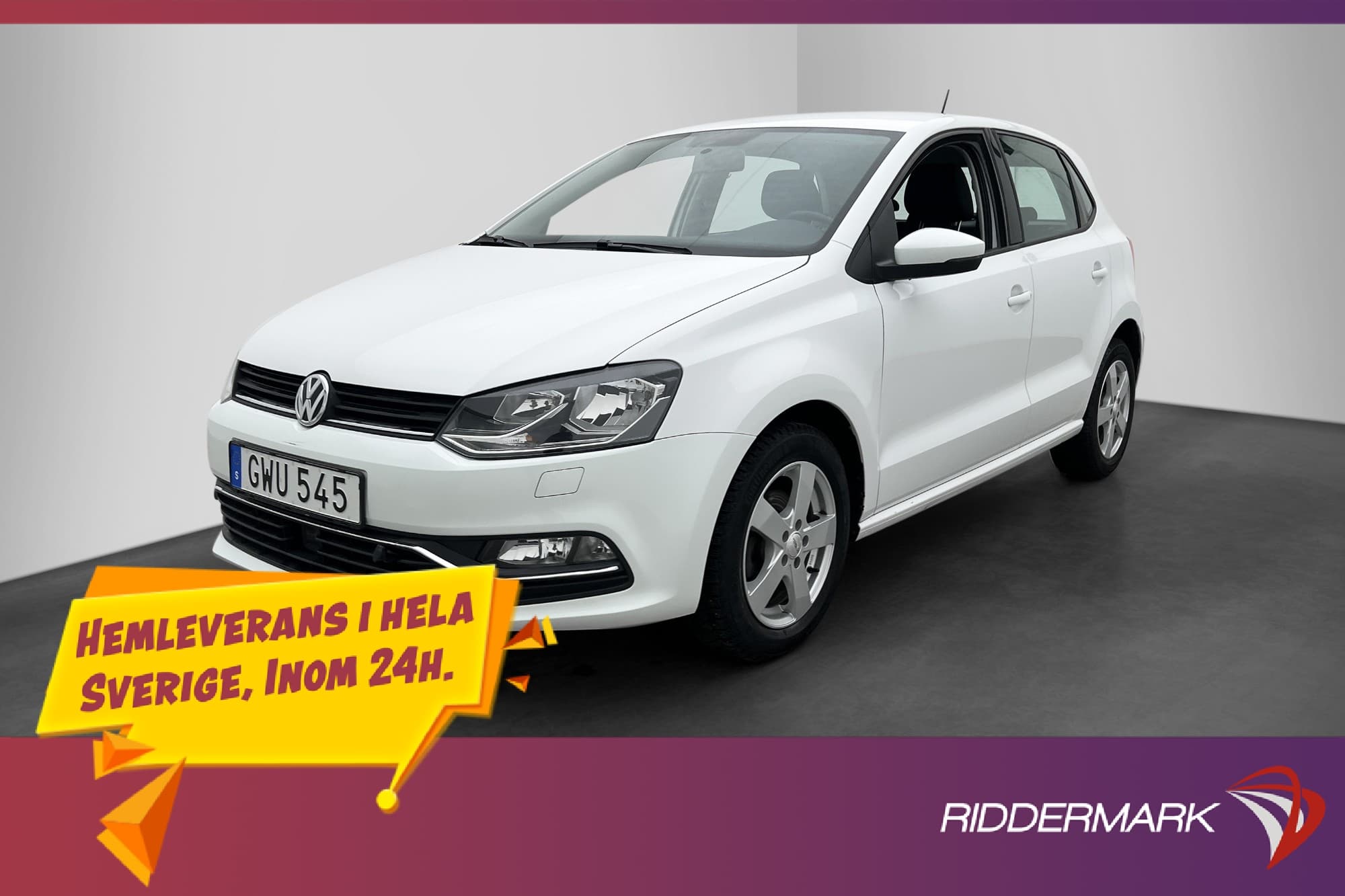 Volkswagen Polo 1.2 TSI 90hk Masters Värmare Bluetooth