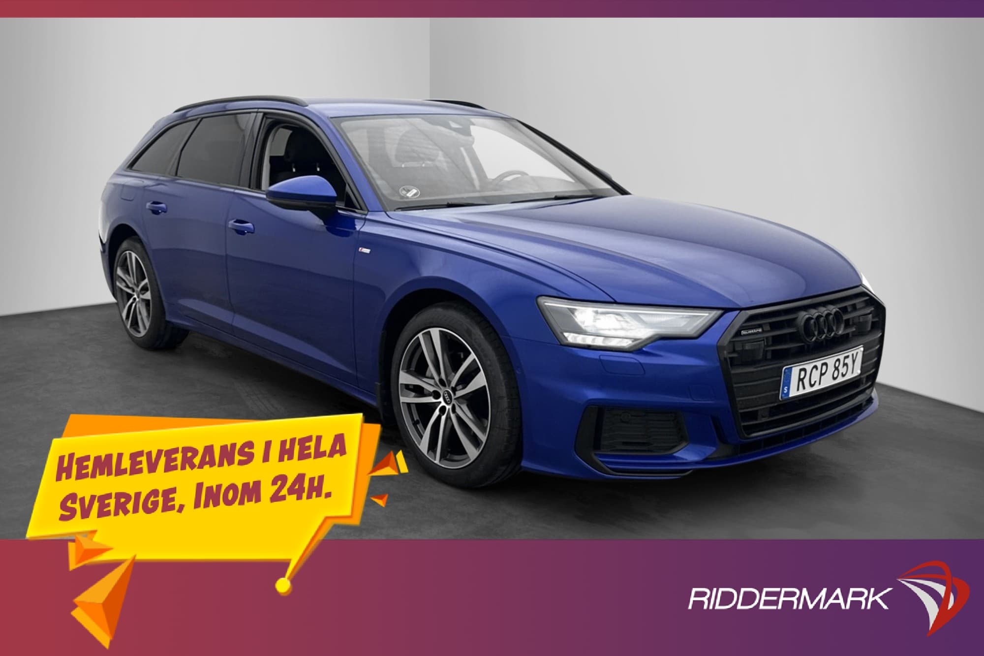 Audi A6 40 TDI Q 204hk S-Line Värmare Kamera Navi Dragkrok