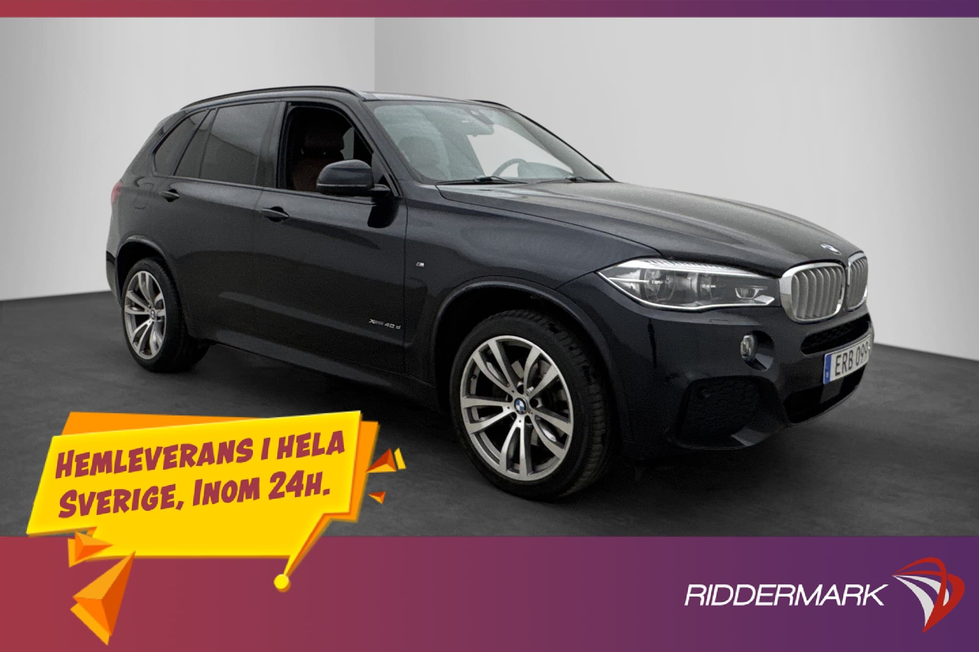 BMW X5 xDrive40d M Sport Pano HUD 360° H/K Shadow Värmare