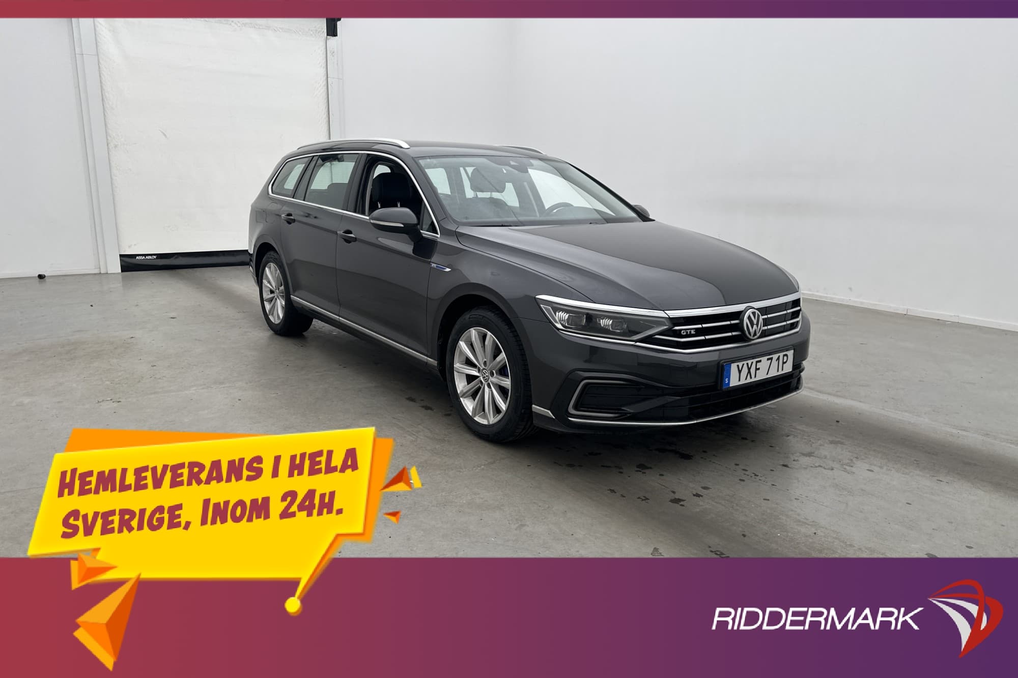 Volkswagen Passat GTE Executive Värmare Matrix Skinn MOMS