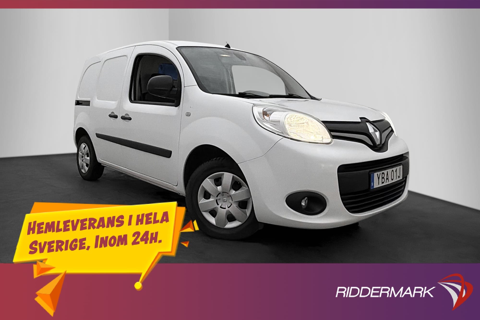Renault Kangoo 1.5dCi Värmare Dragkrok B-Kamera Moms