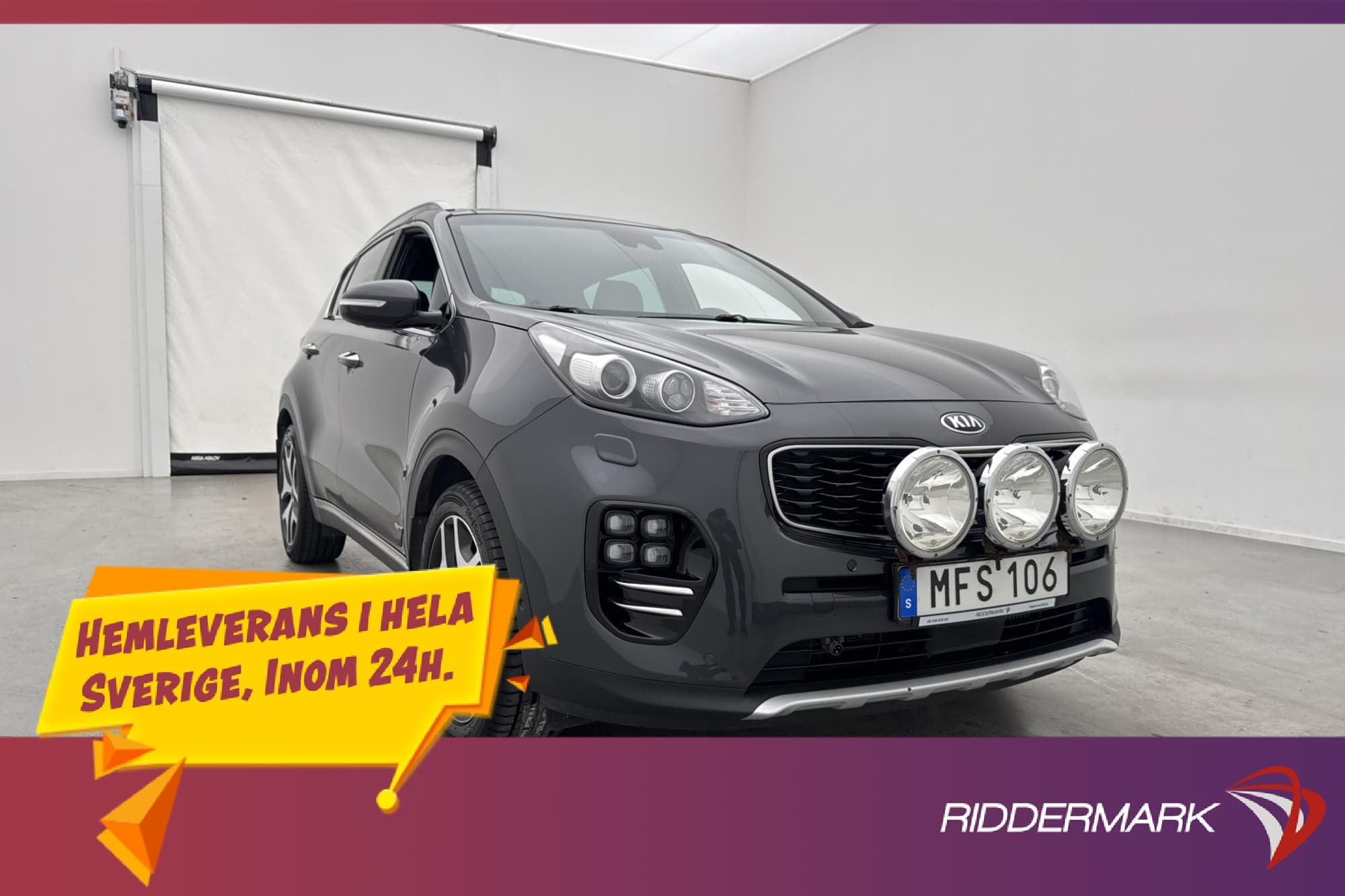 Kia Sportage 2.0 CRDi AWD GT-Line Värmare Drag Pano Kamera