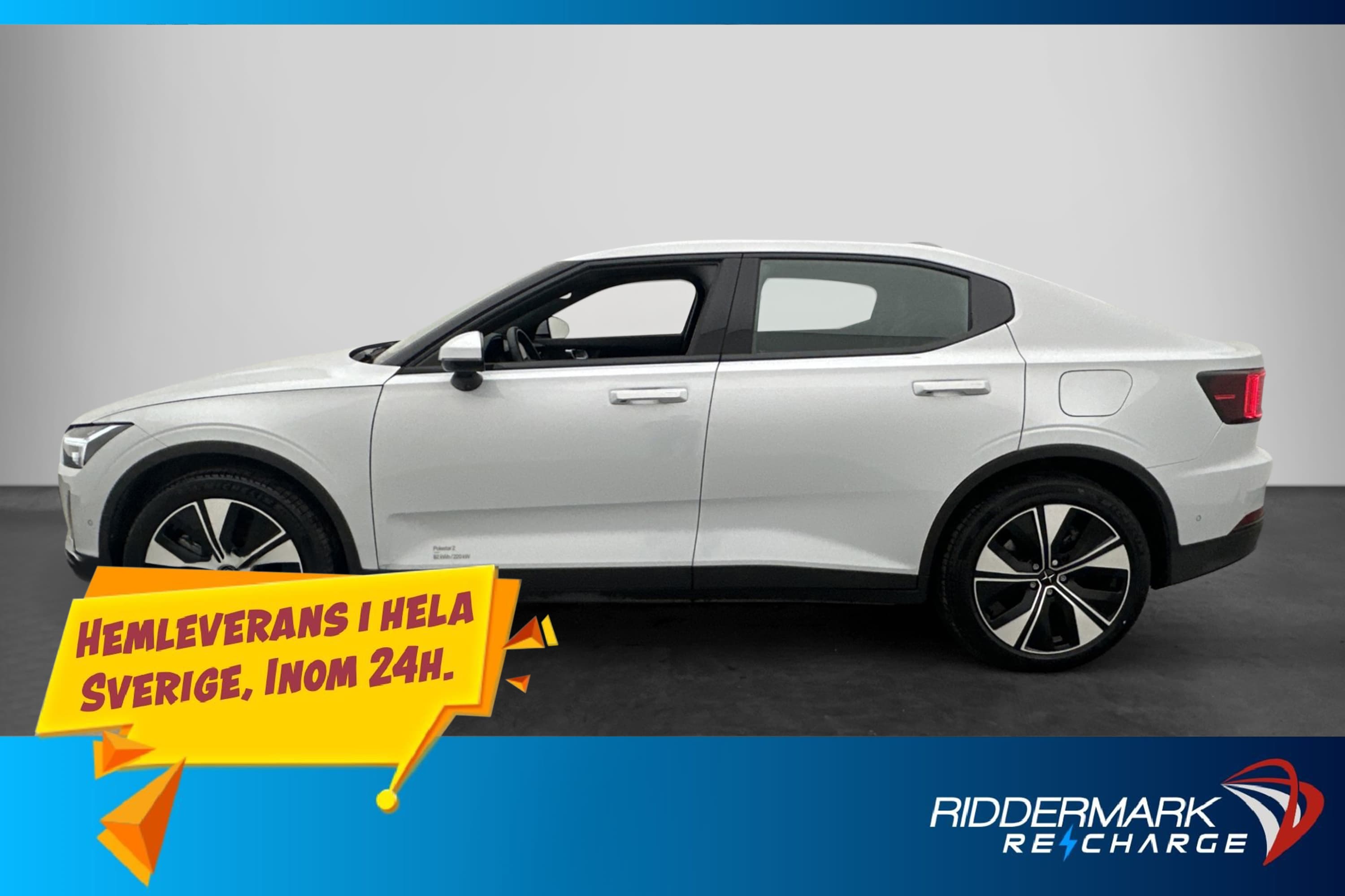 Polestar 2 Long Range Single Motor 360° CarPlay Dragkrok