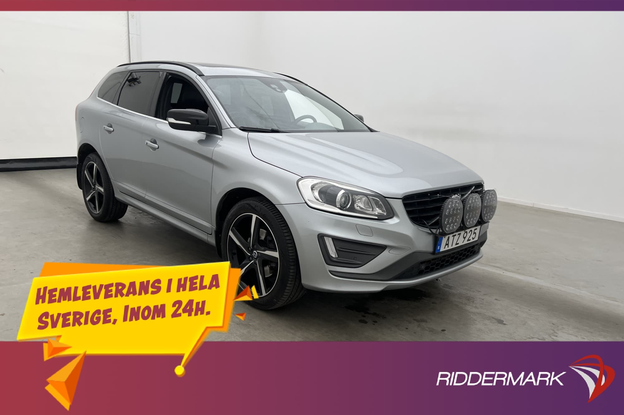 Volvo XC60 D5 AWD R-Design Värmare Panorama Dragkrok Skinn