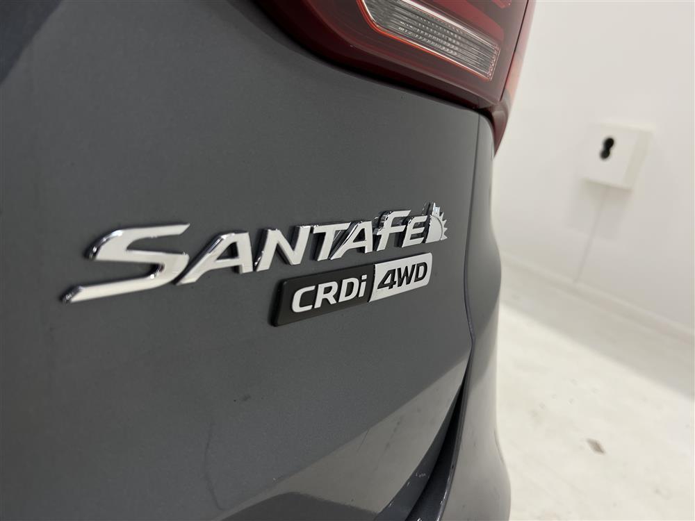 Hyundai Santa Fé 2.2 D 4WD 200hk 360°kam Pano 7-sits interiör