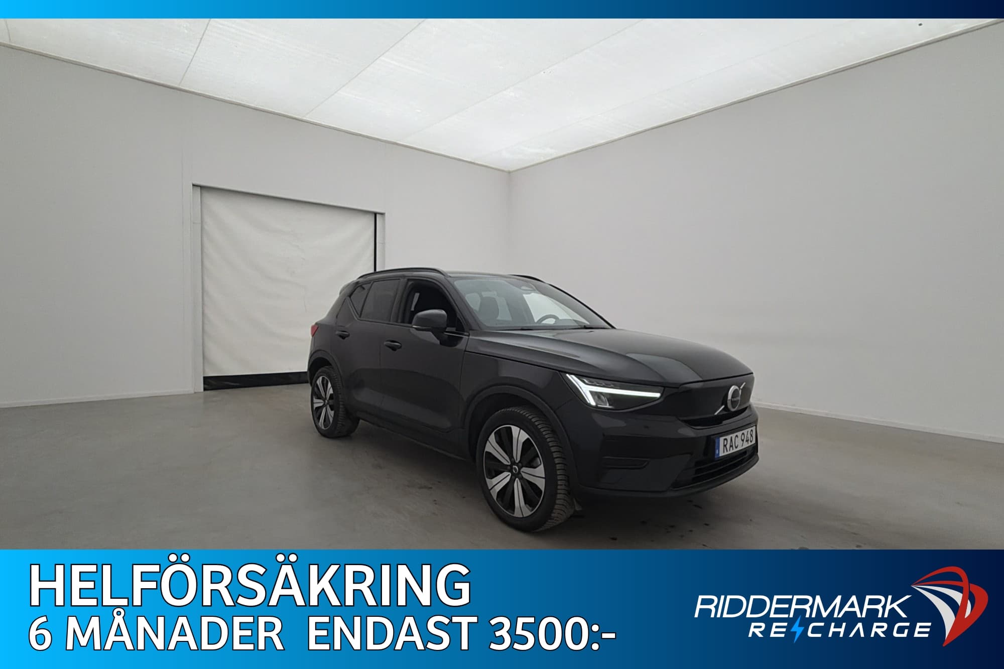 Volvo XC40 Recharge Twin motor Core Värmare Kamera Drag MOMS